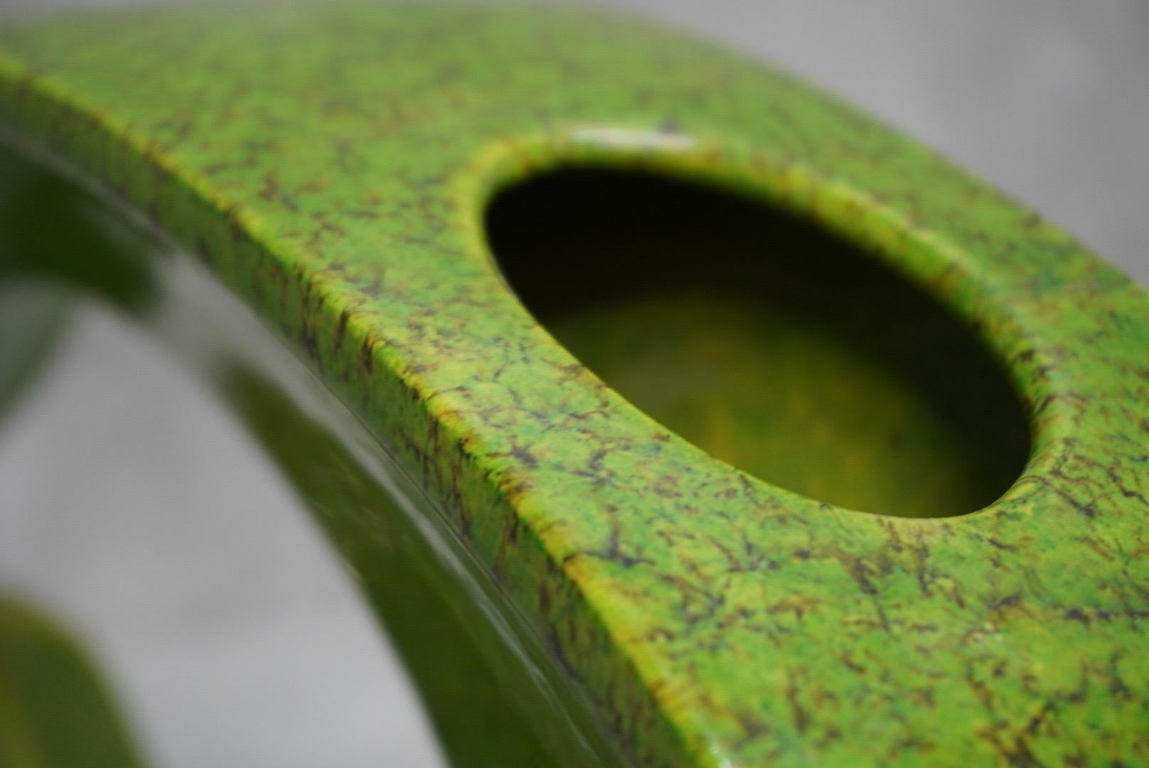 Céramique Vase sculptural en céramique par Bertoncello Ceramiche, Italie, années 1970 en vente