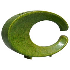 Vase sculptural en céramique par Bertoncello Ceramiche, Italie, années 1970