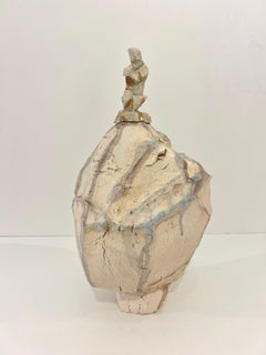 Sculptural Ceramic Vase by Henrik Folsgaard