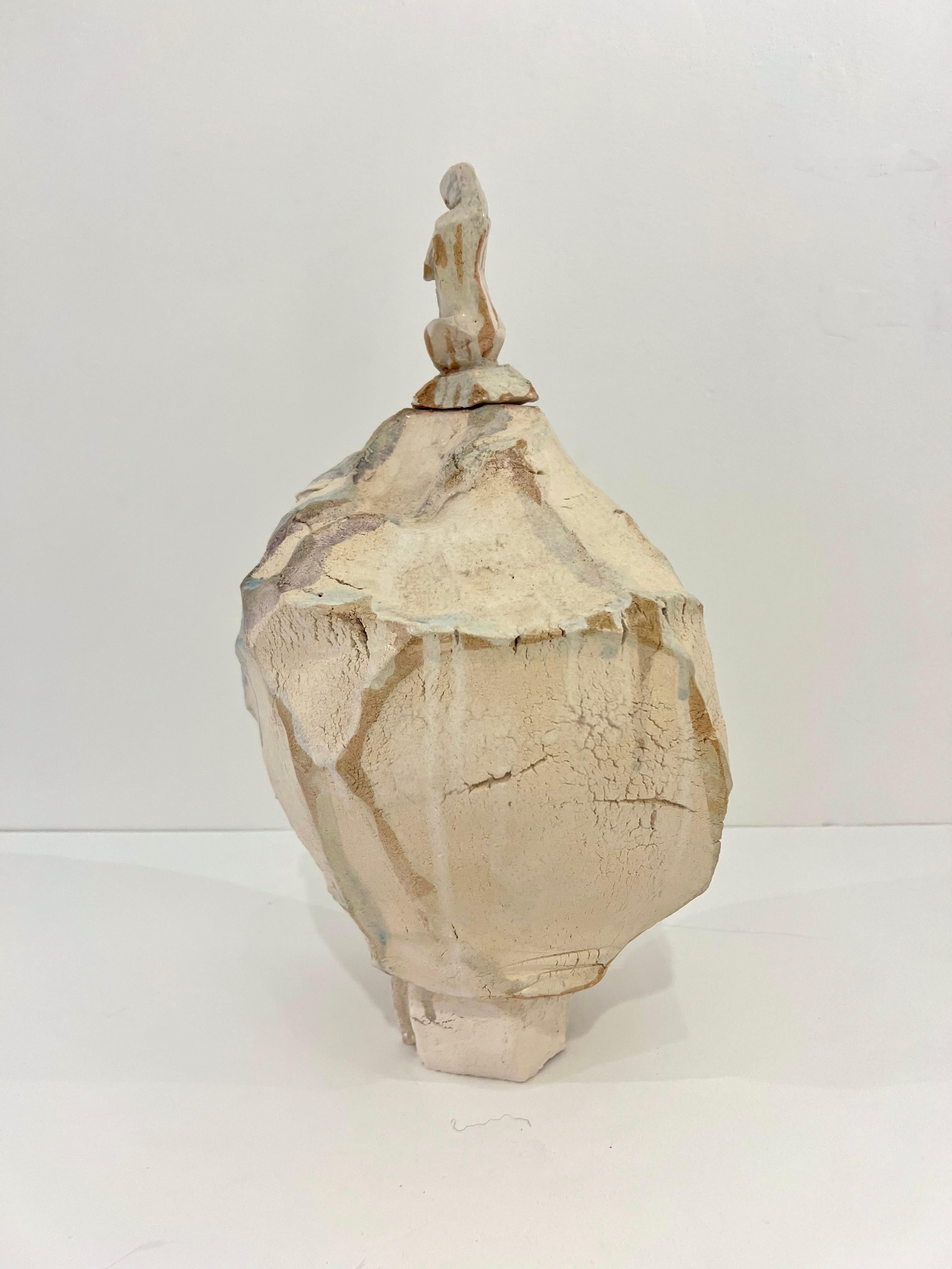Danois Vase sculptural de Henrik Folsgaard en vente