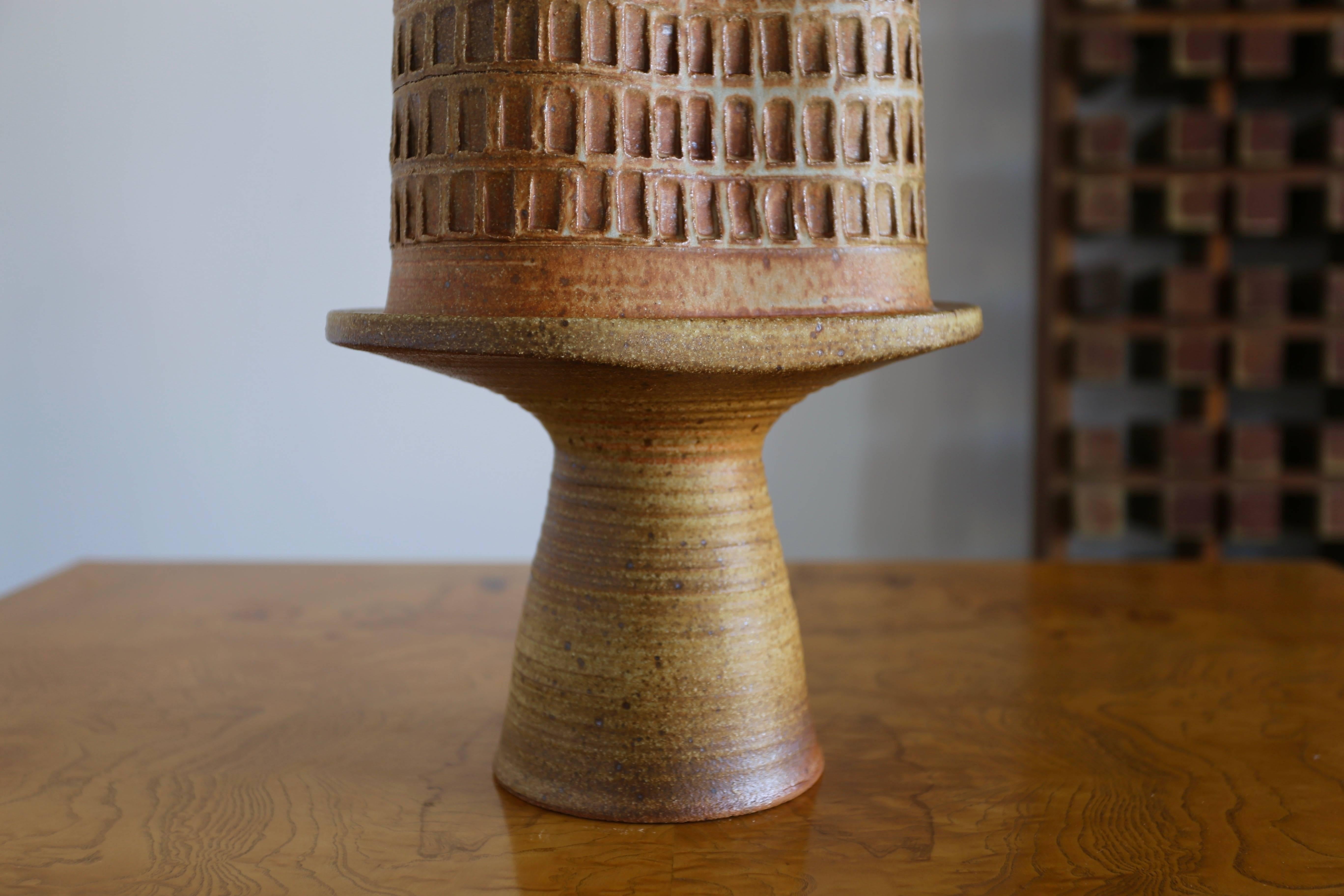 Contemporary Sculptural Ceramic Vase by Tim Keenan