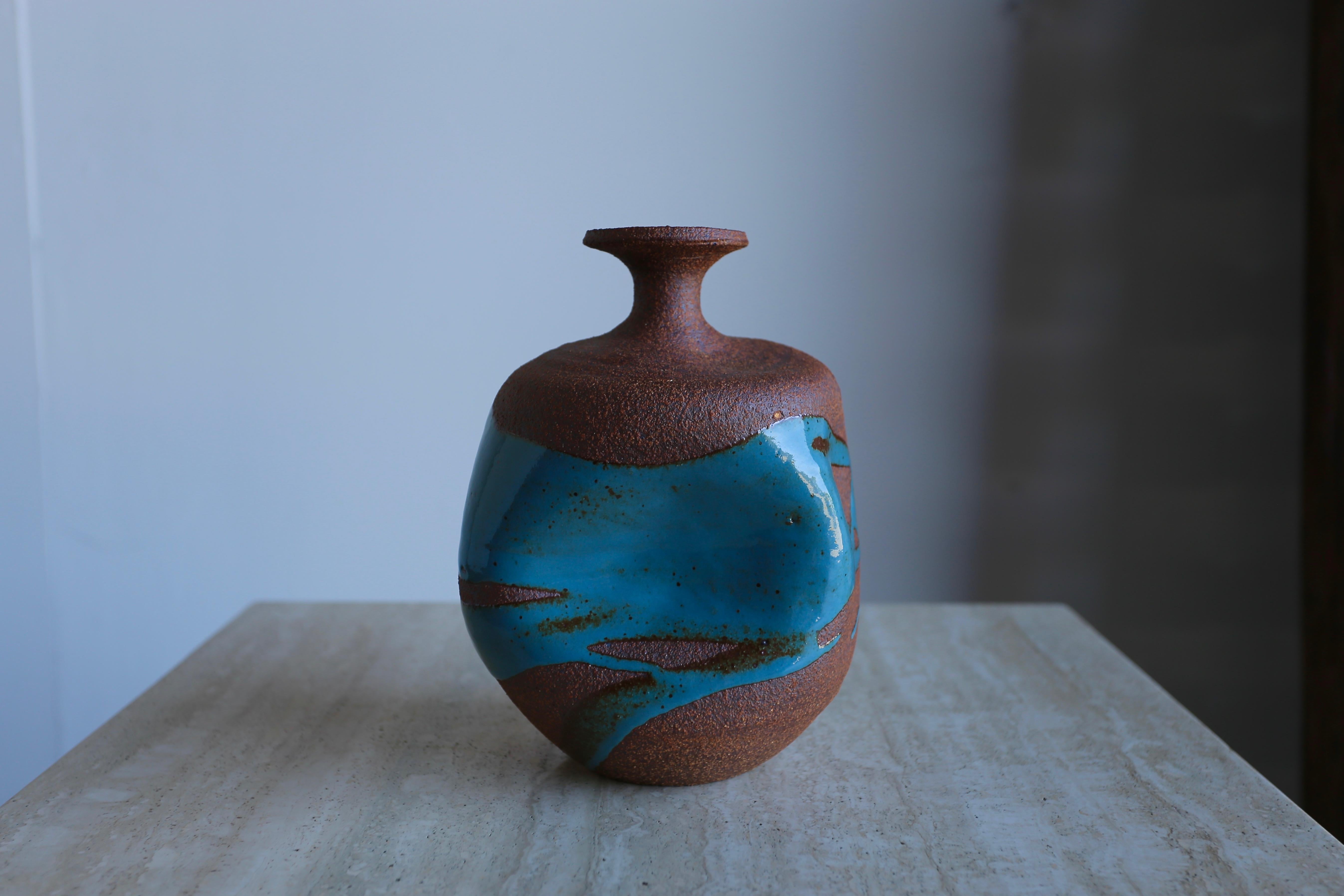 Contemporary Sculptural Ceramic Vase by Tim Keenan