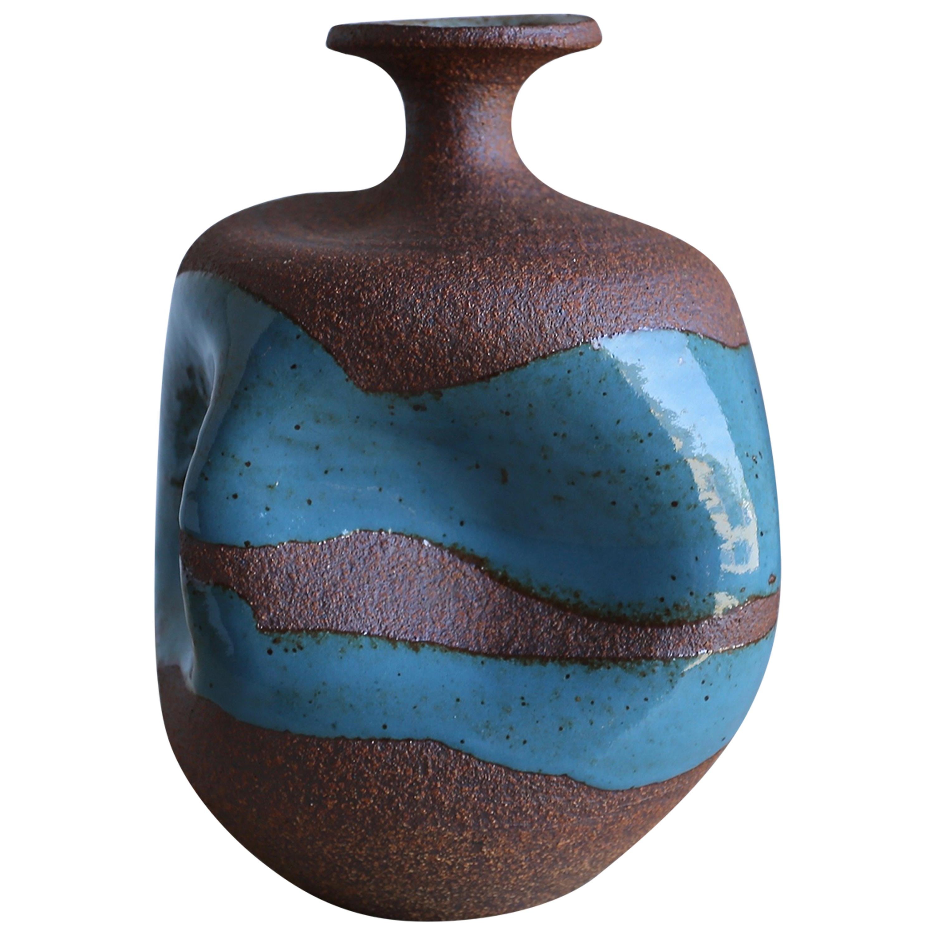 Sculptural Ceramic Vase by Tim Keenan