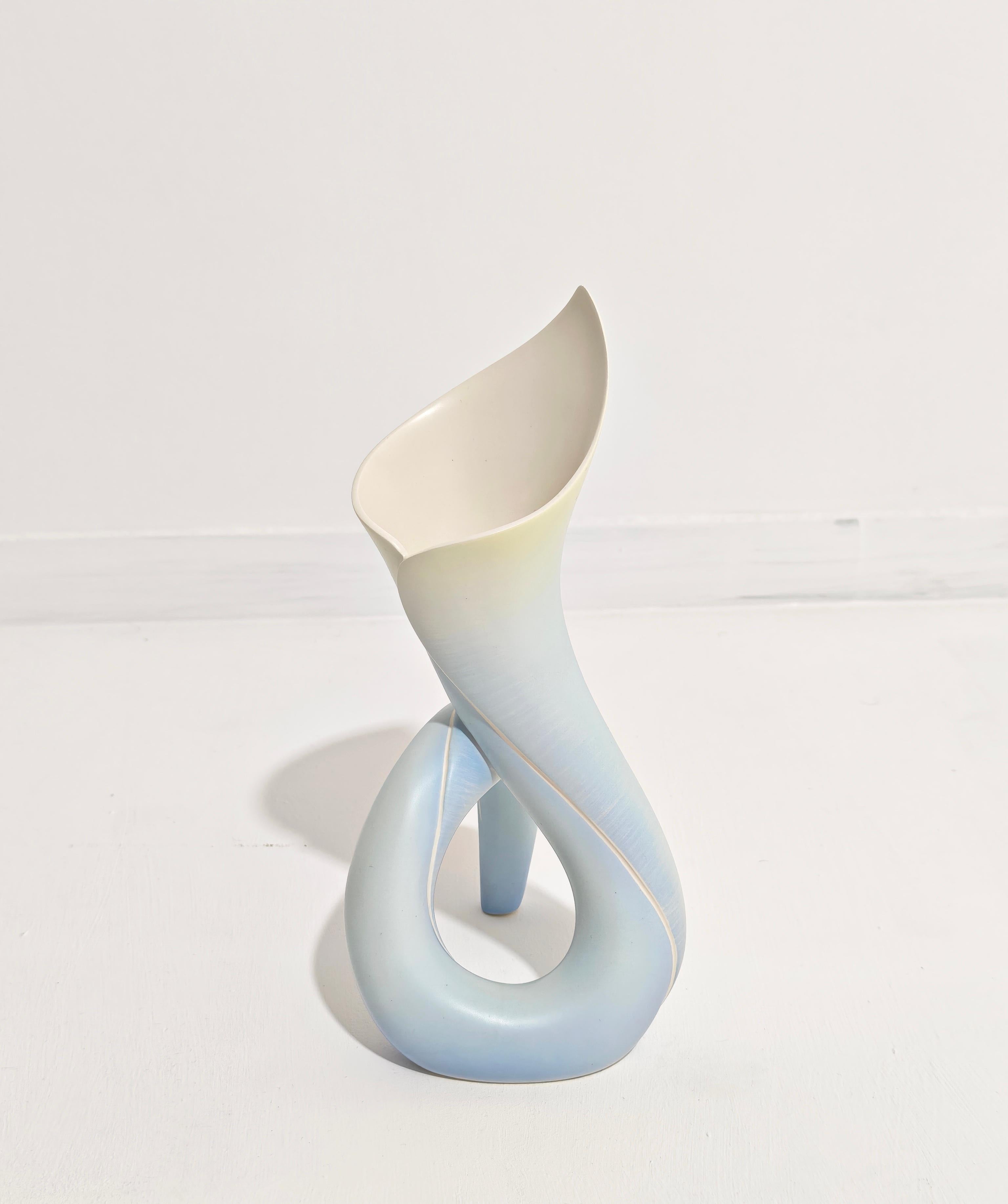 Jarrón escultórico de cerámica de Vibi Torino Producción Italia 1950/60 Mediados de siglo en Excelente estado para la venta en Palermo, IT