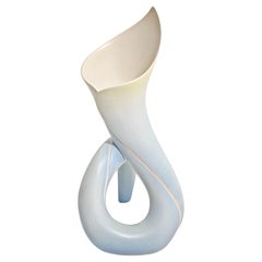 Skulpturale Keramikvase von Vibi Torino, Produktion Italien 1950/60, Mid-Century