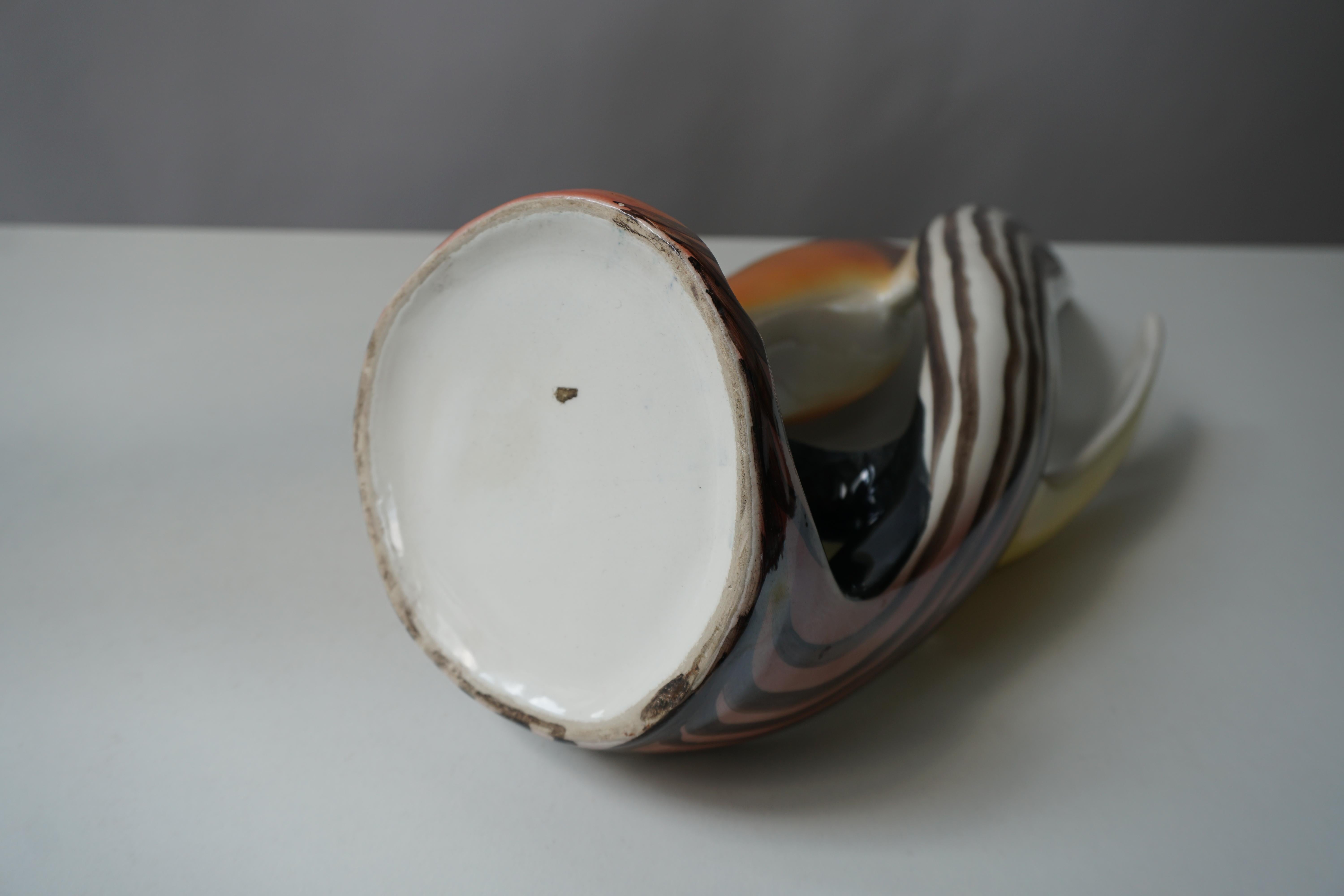Skulpturale Keramikvase im Angebot 6