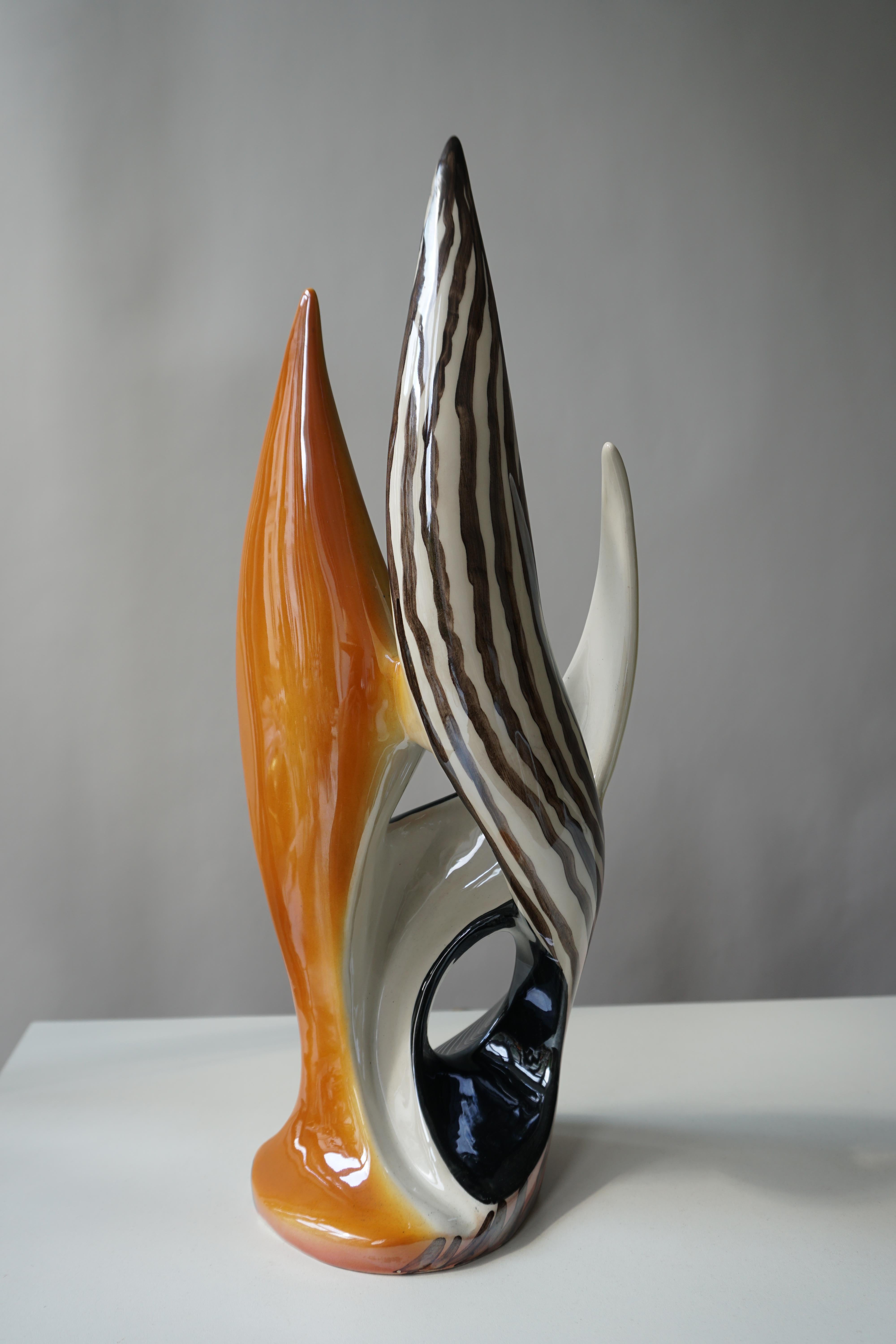 Sculptural Ceramic Vase For Sale 1