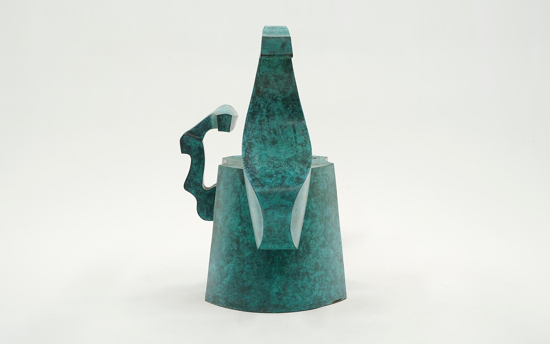 Skulpturaler Stuhl und Hocker von Jim Cole, 1990er-Jahre.  Post Modern. (Ende des 20. Jahrhunderts) im Angebot