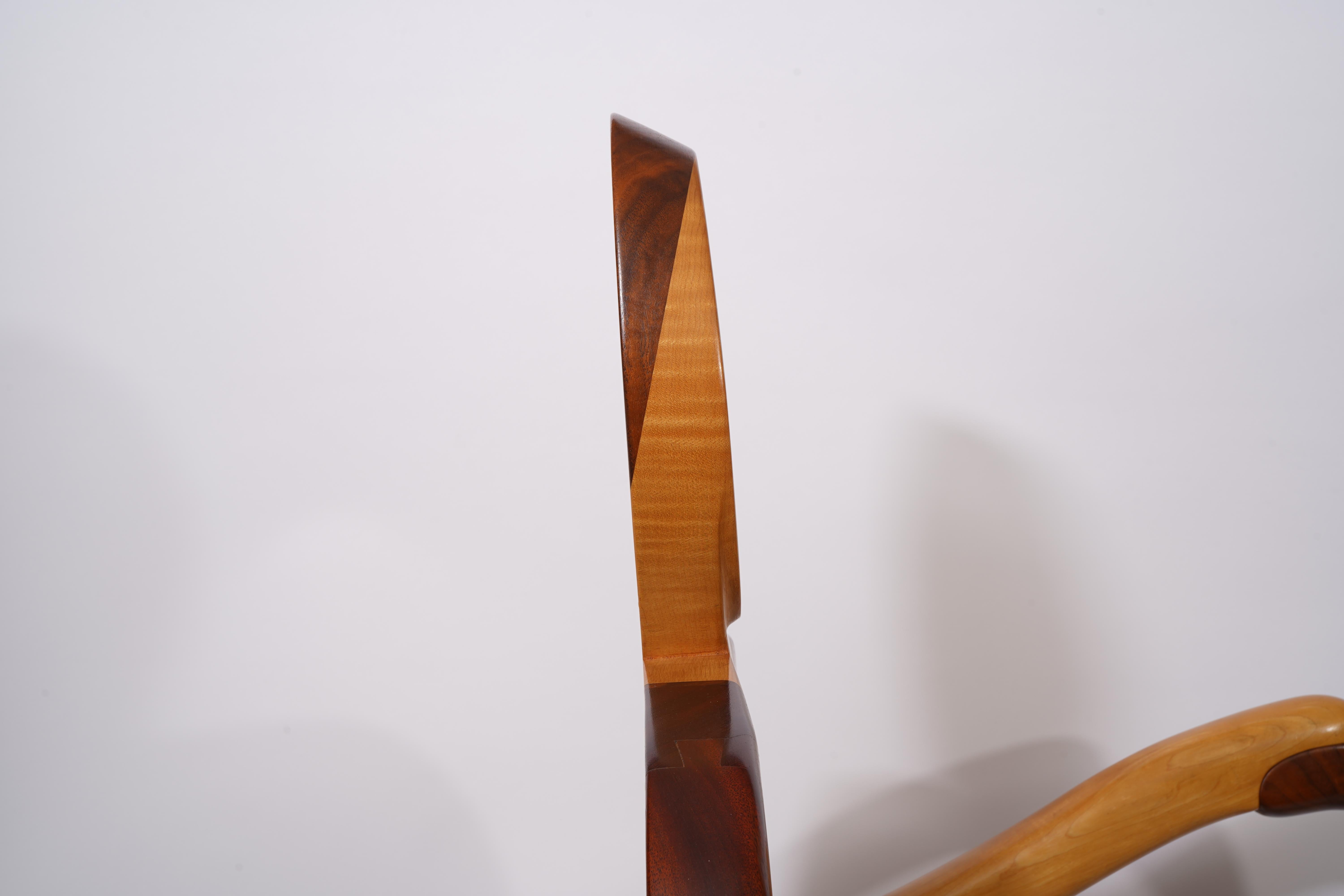 Chaise sculpturale d'Alan Siegel 1981 en vente 7