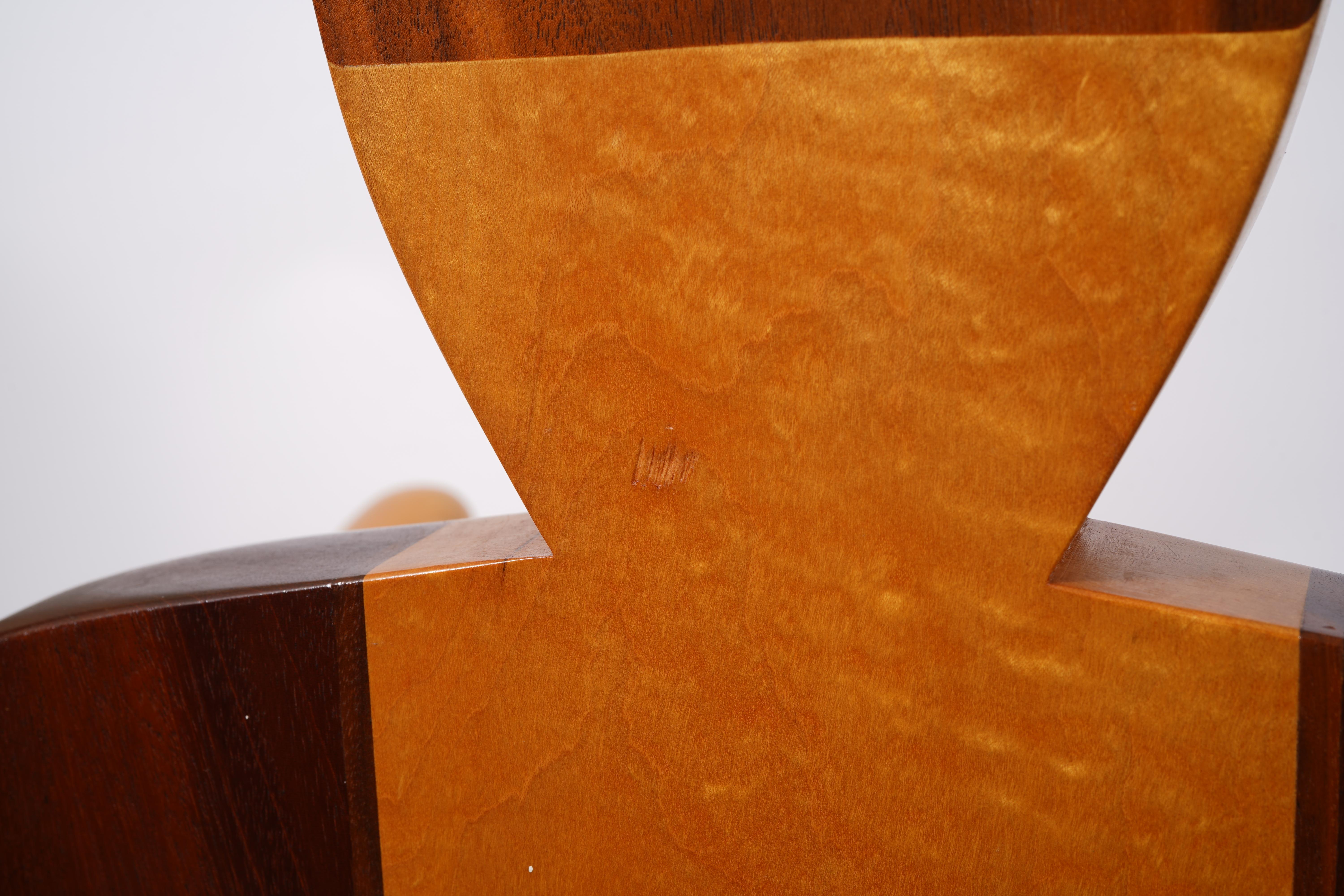 Chaise sculpturale d'Alan Siegel 1981 en vente 14