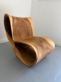 Sculptural Chair by Andrianna Shamaris: Organic Modern Wood Design