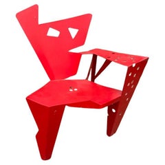 Skulpturaler Stuhl von Gérard Coquelin, Frankreich, ca. 1980er Jahre