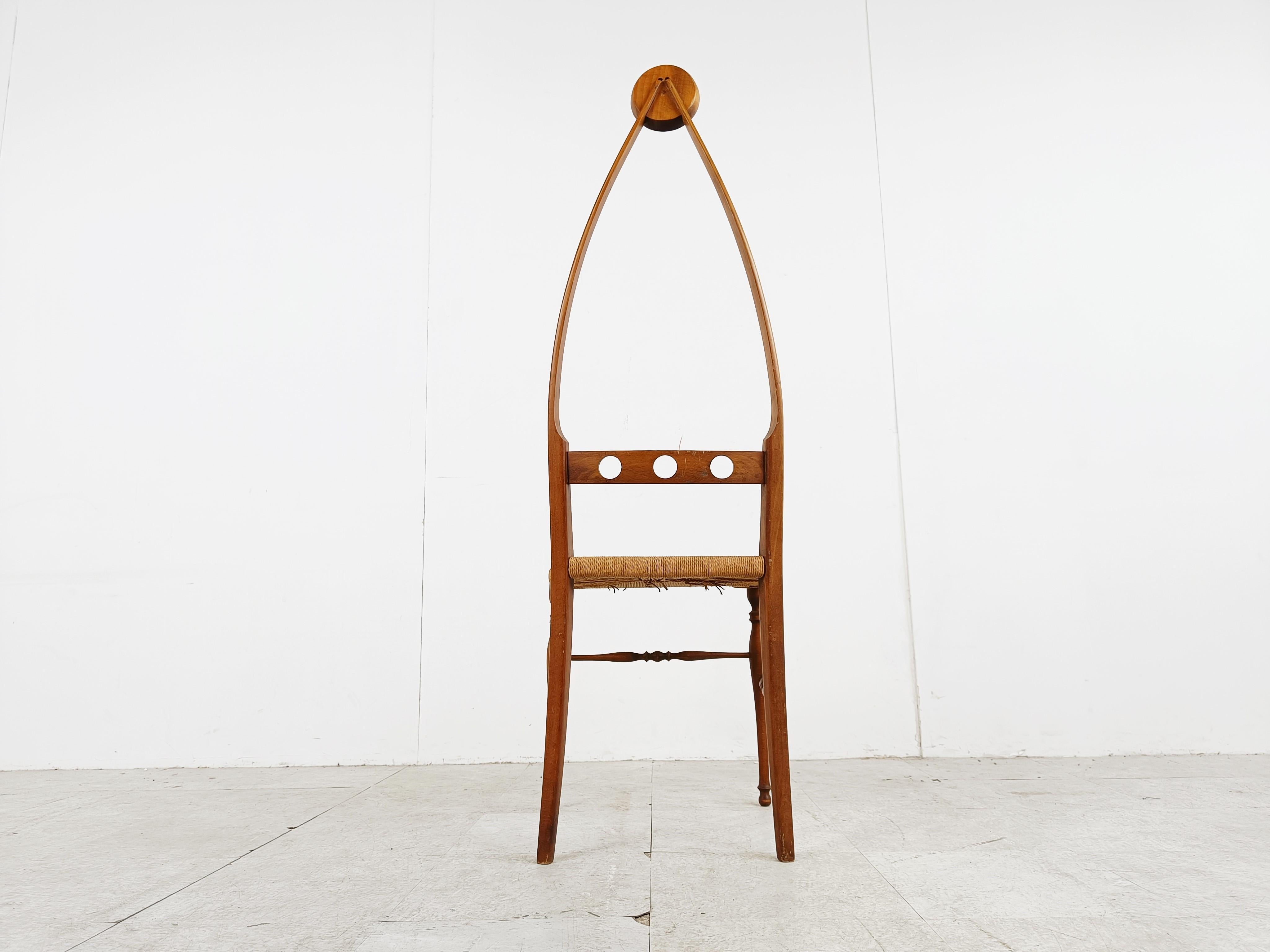 Skulpturaler Stuhl von Pozzi & Varga, 1950er-Jahre  im Angebot 3