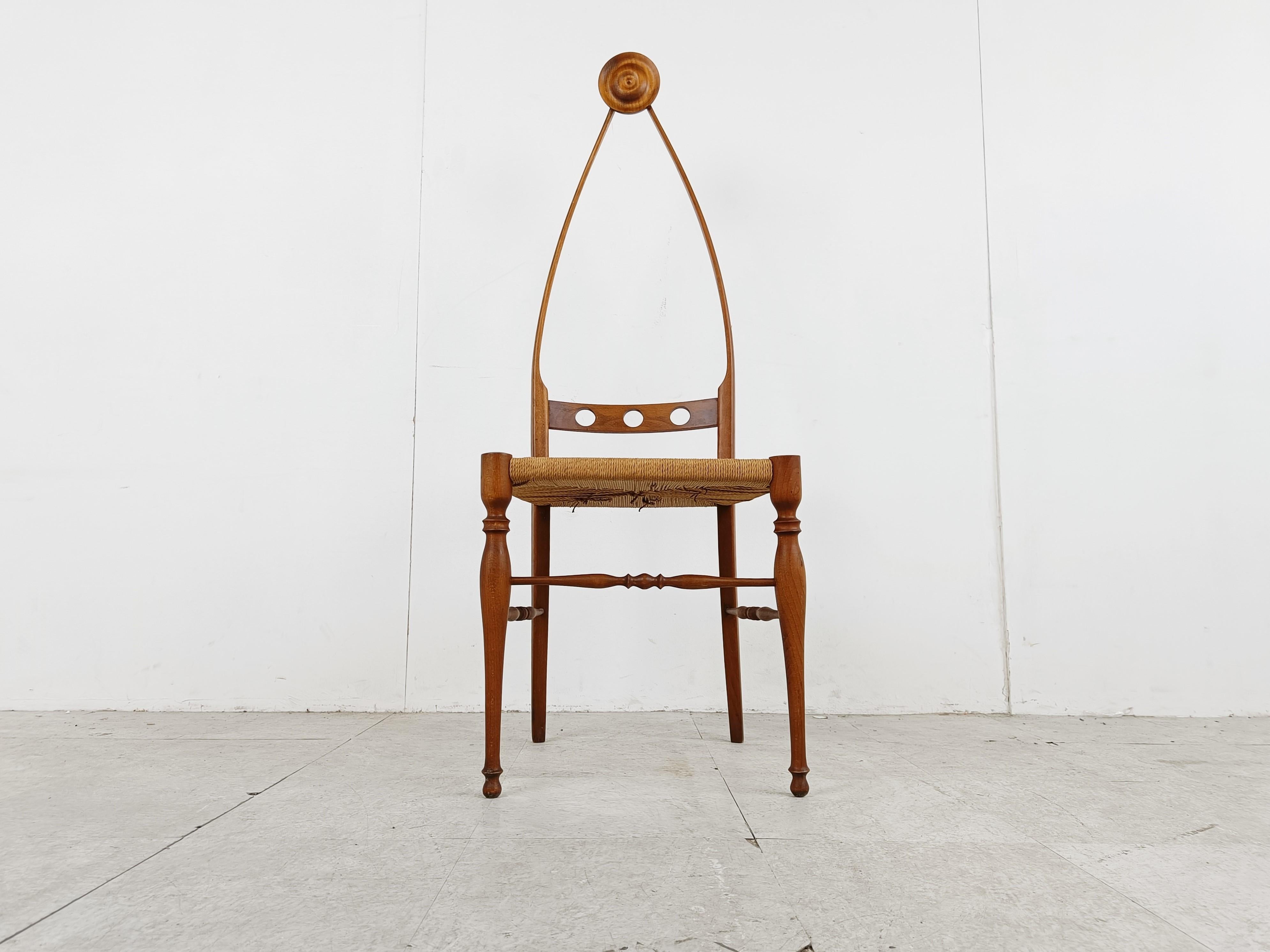 Mid-Century Modern Sculptural chair by Pozzi & Varga, 1950s
