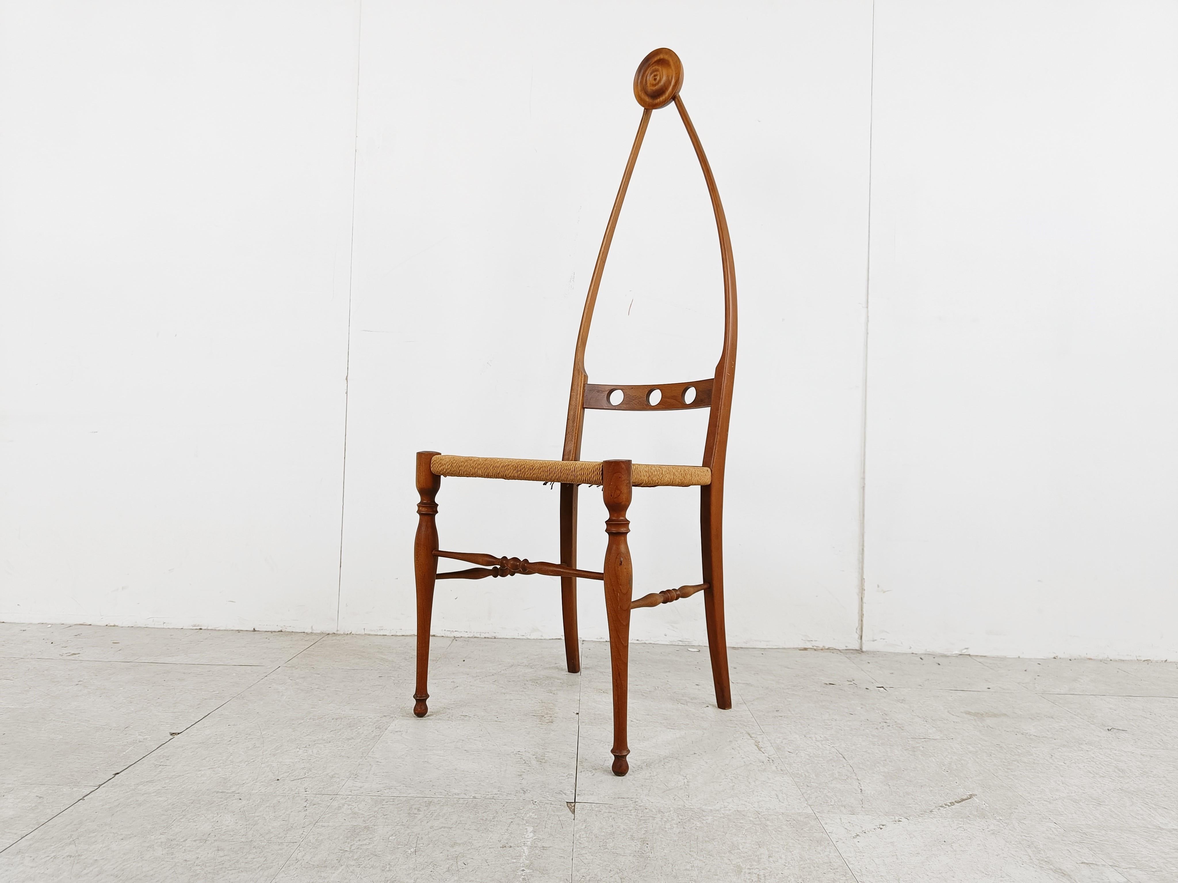 Skulpturaler Stuhl von Pozzi & Varga, 1950er-Jahre  im Zustand „Hervorragend“ im Angebot in HEVERLEE, BE