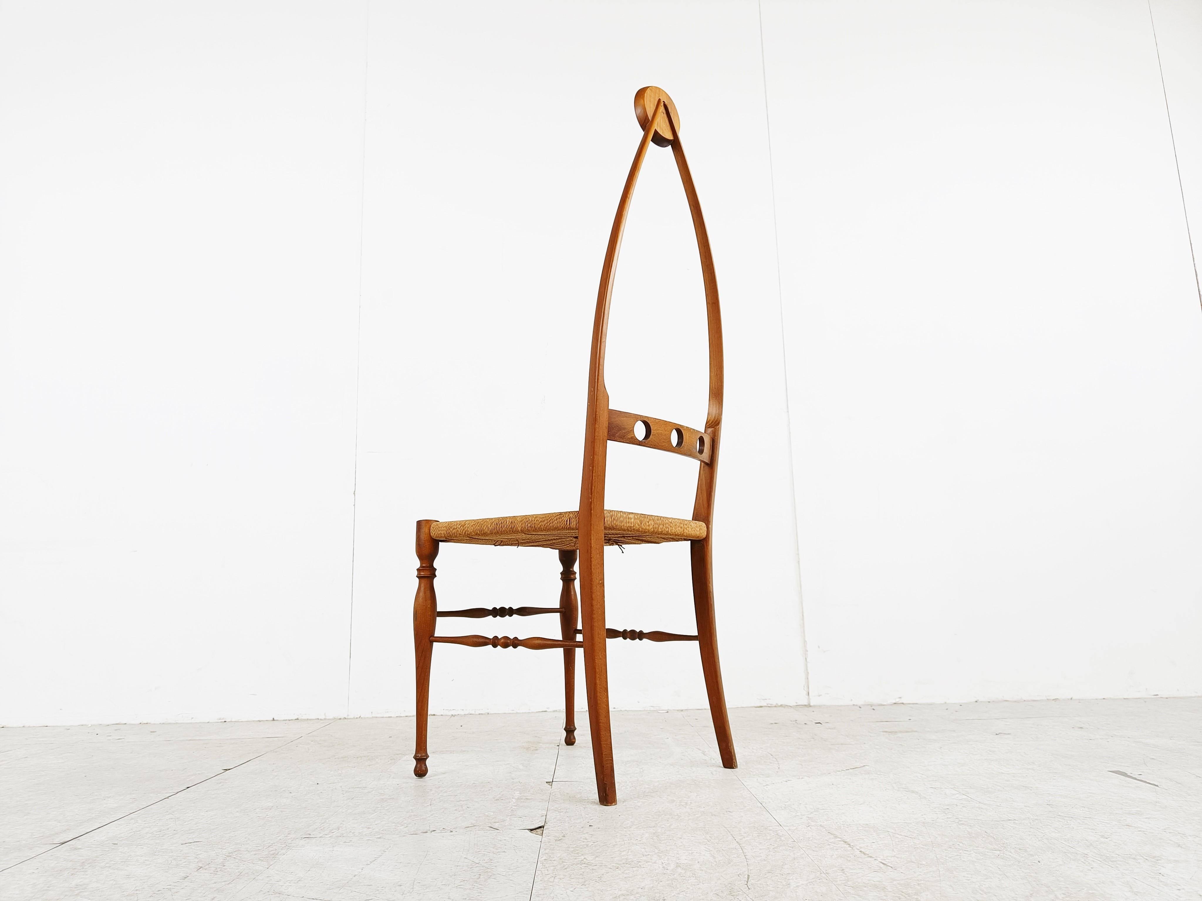 Skulpturaler Stuhl von Pozzi & Varga, 1950er-Jahre  im Angebot 1