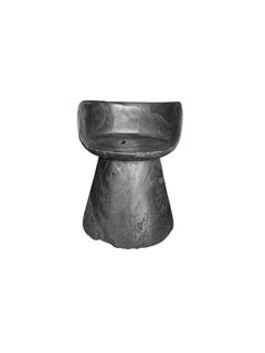 Silla Escultórica Tallada en Madera Maciza de Suar Moderna Orgánica