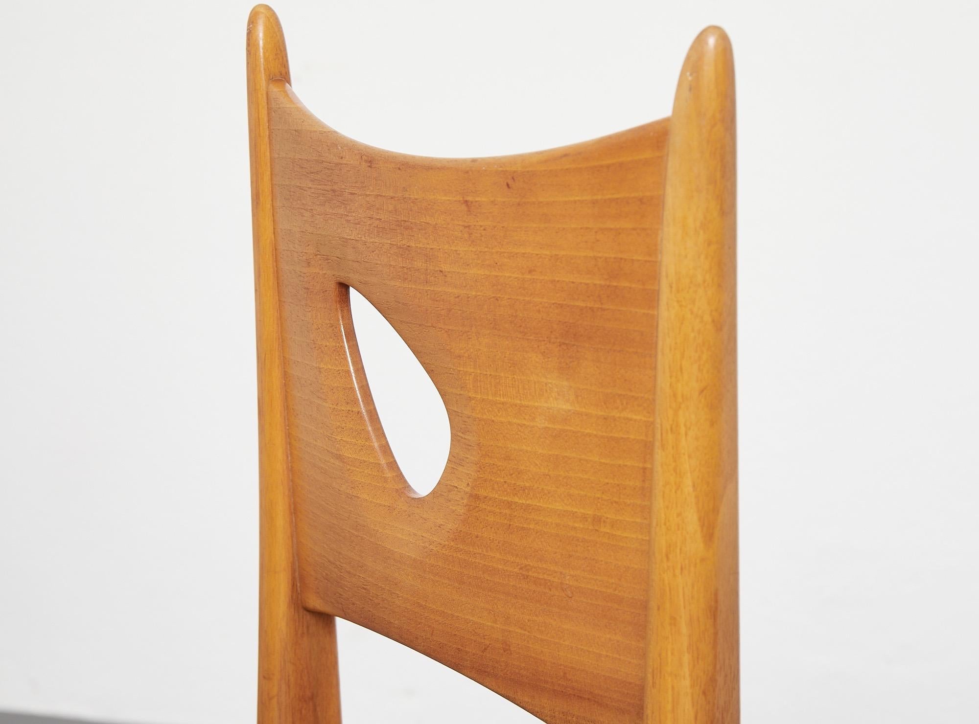 Swiss Sculptural Chair, circa 1950 For Sale