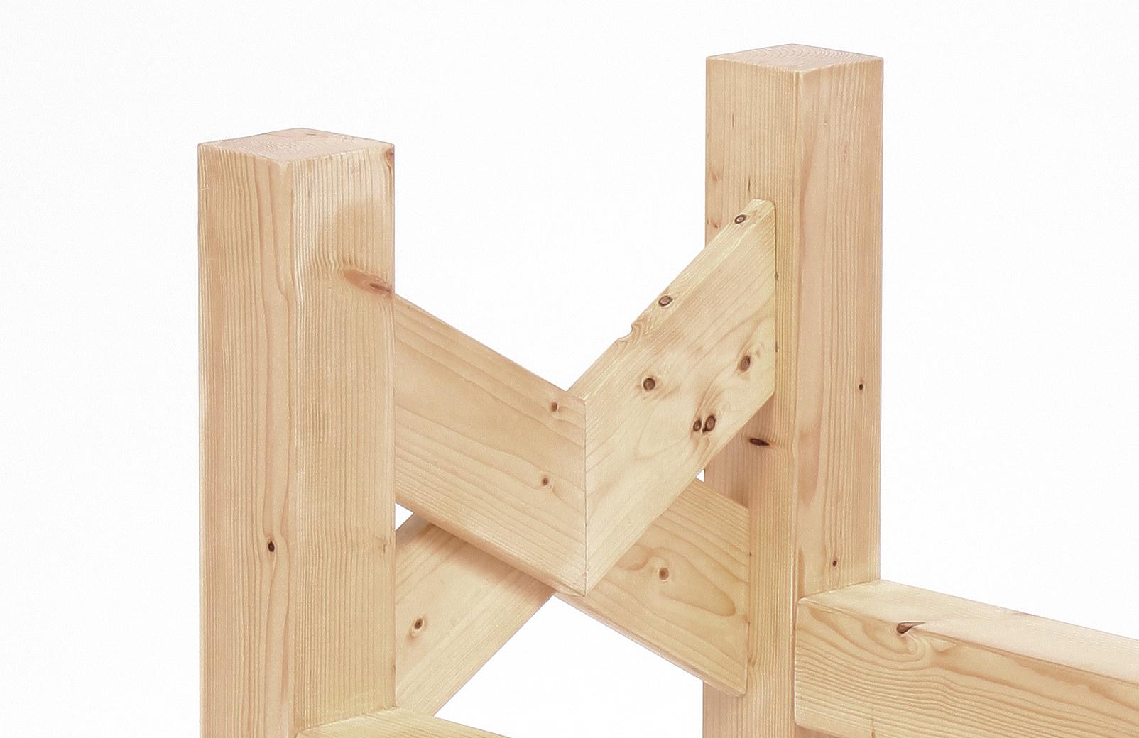 Chaise sculpturale DOTTOD 001 - Hommage généré par l'IA à la Sedia 1 d'Enzo Mari, 1974 en vente 1