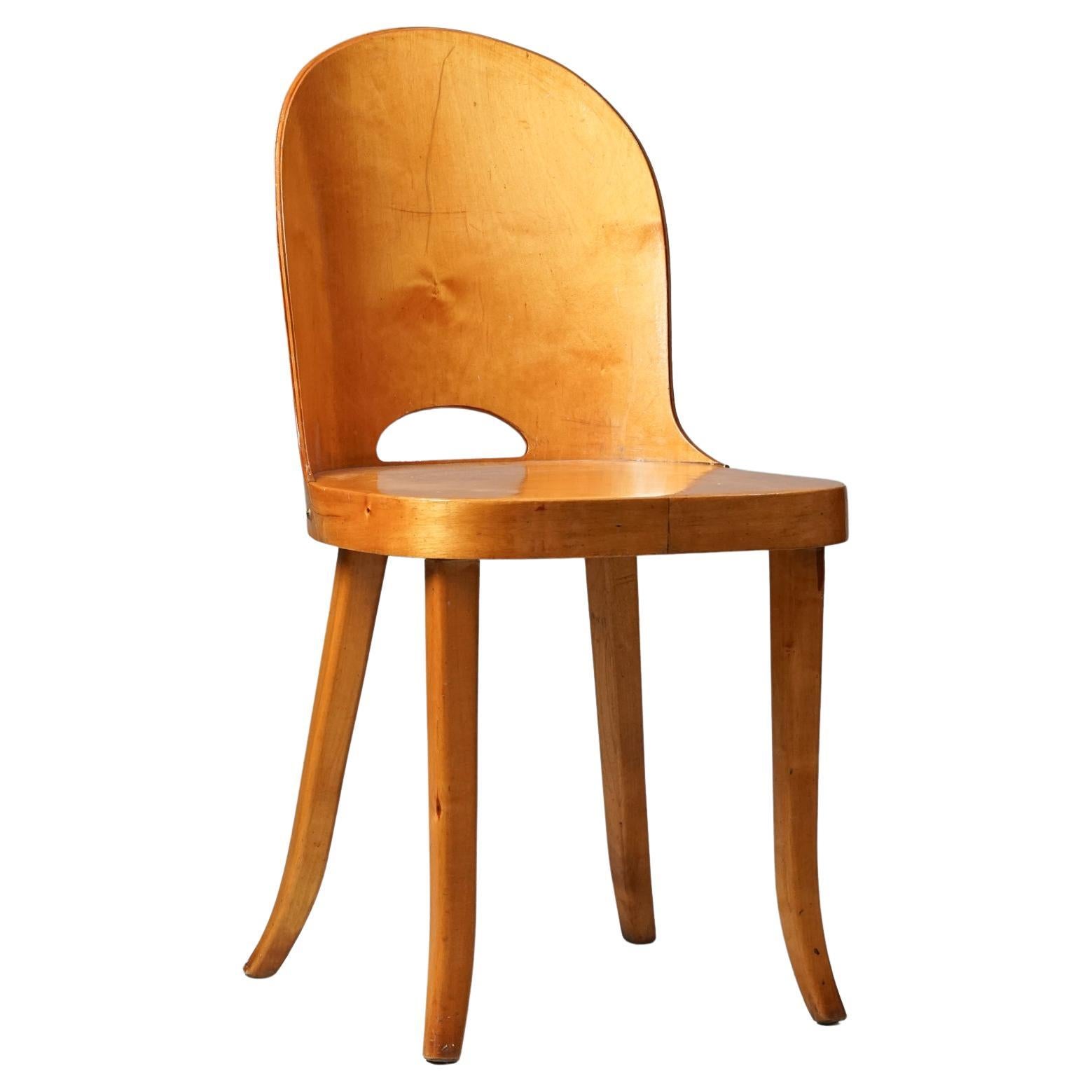 Sculptural Chair, Finland, 1940s For Sale