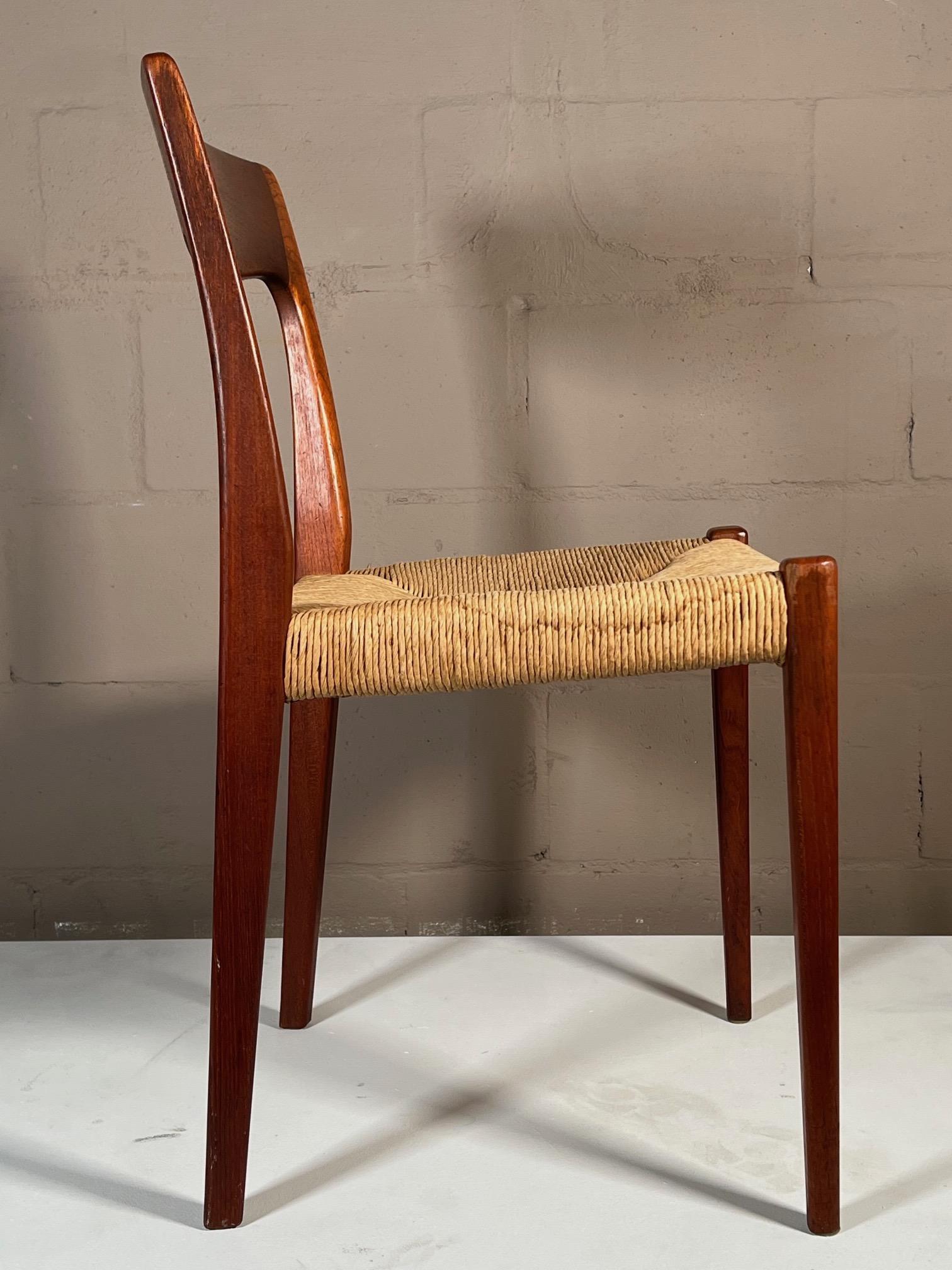 Swedish Sculptural Chair in Teak By Svegards Markaryd 