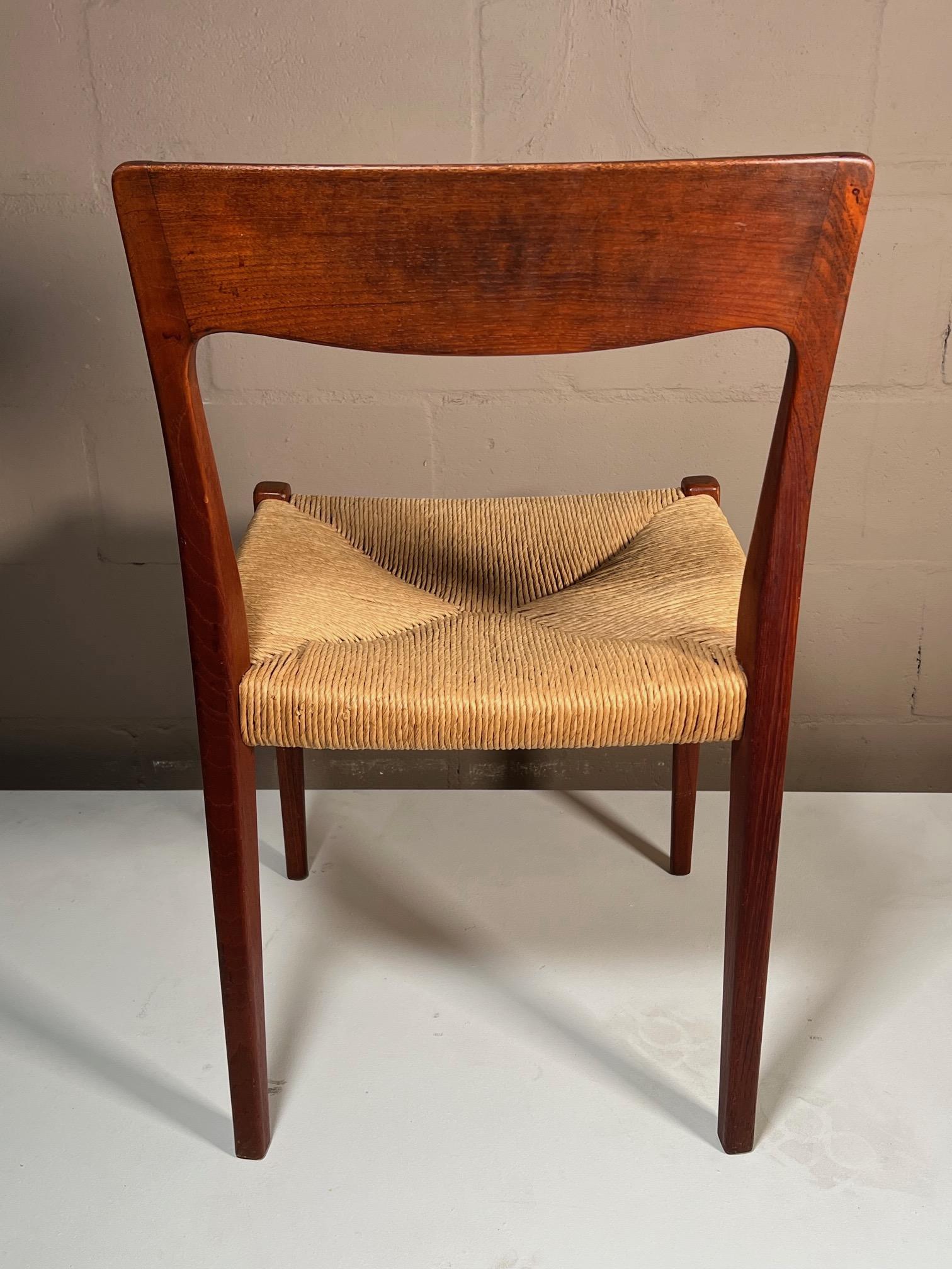 Mid-20th Century Sculptural Chair in Teak By Svegards Markaryd 