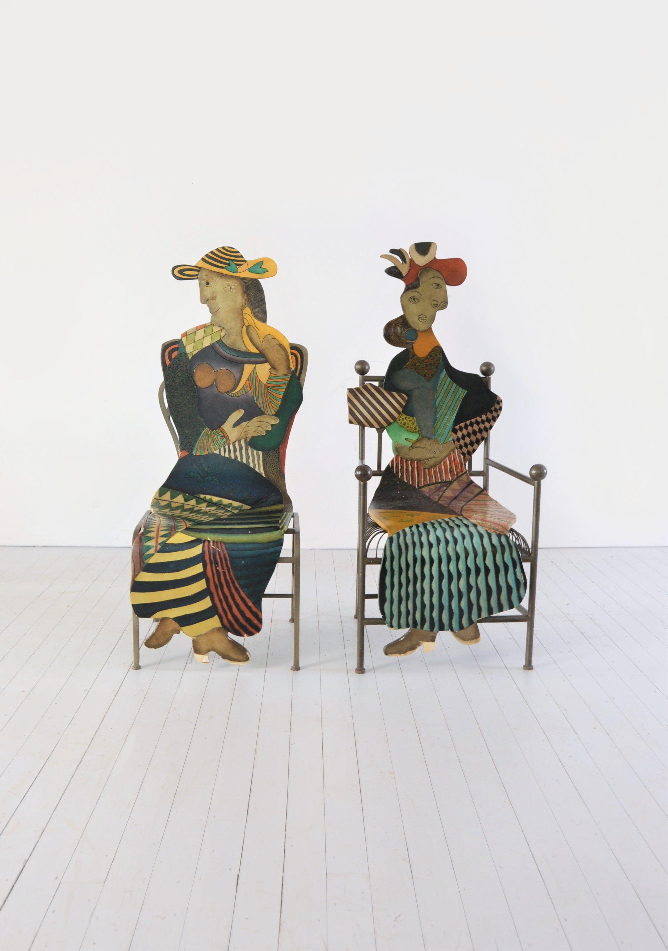 Skulpturale Stühle nach Pable Picasso im Angebot 2