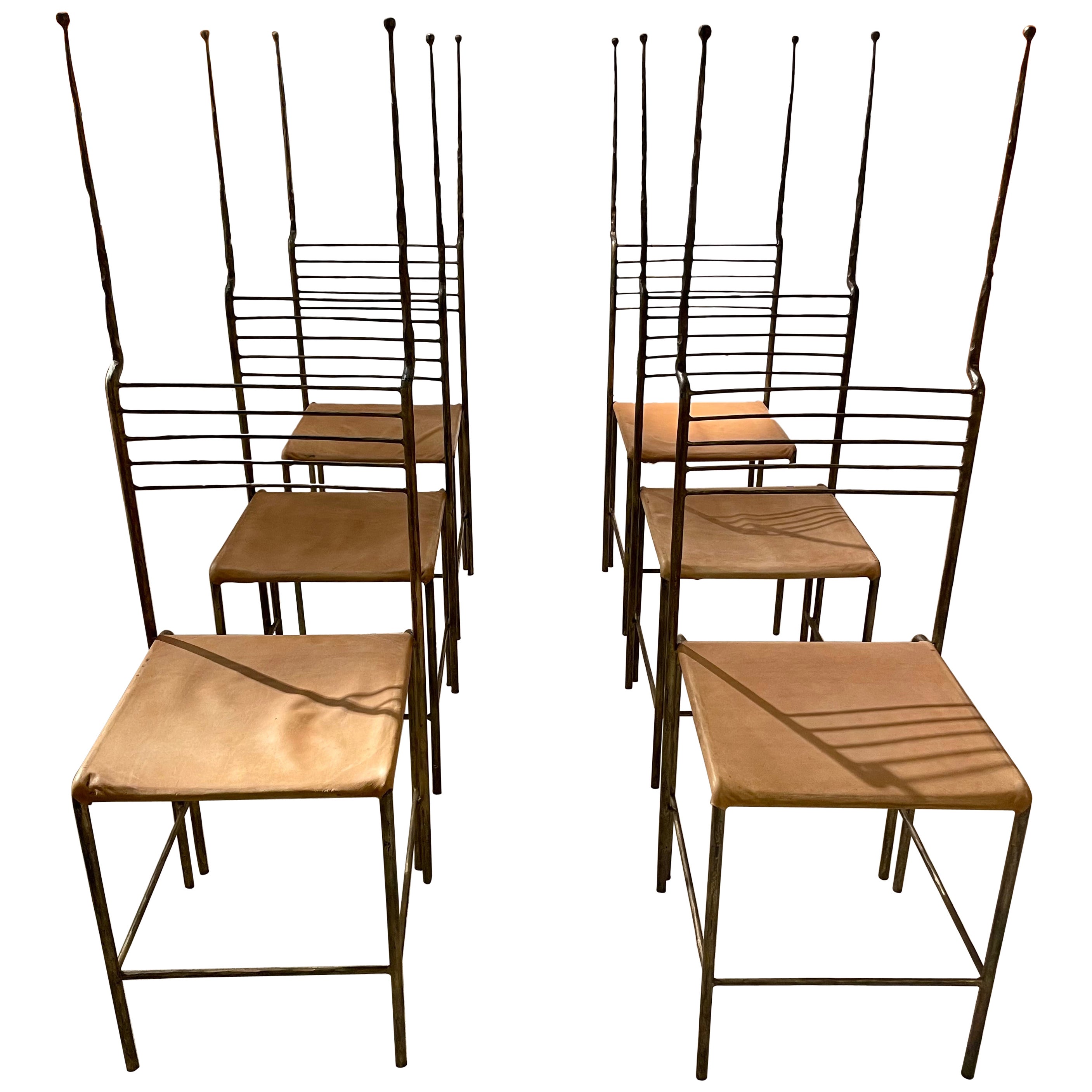 sculptural chairs By Salvino Marsura