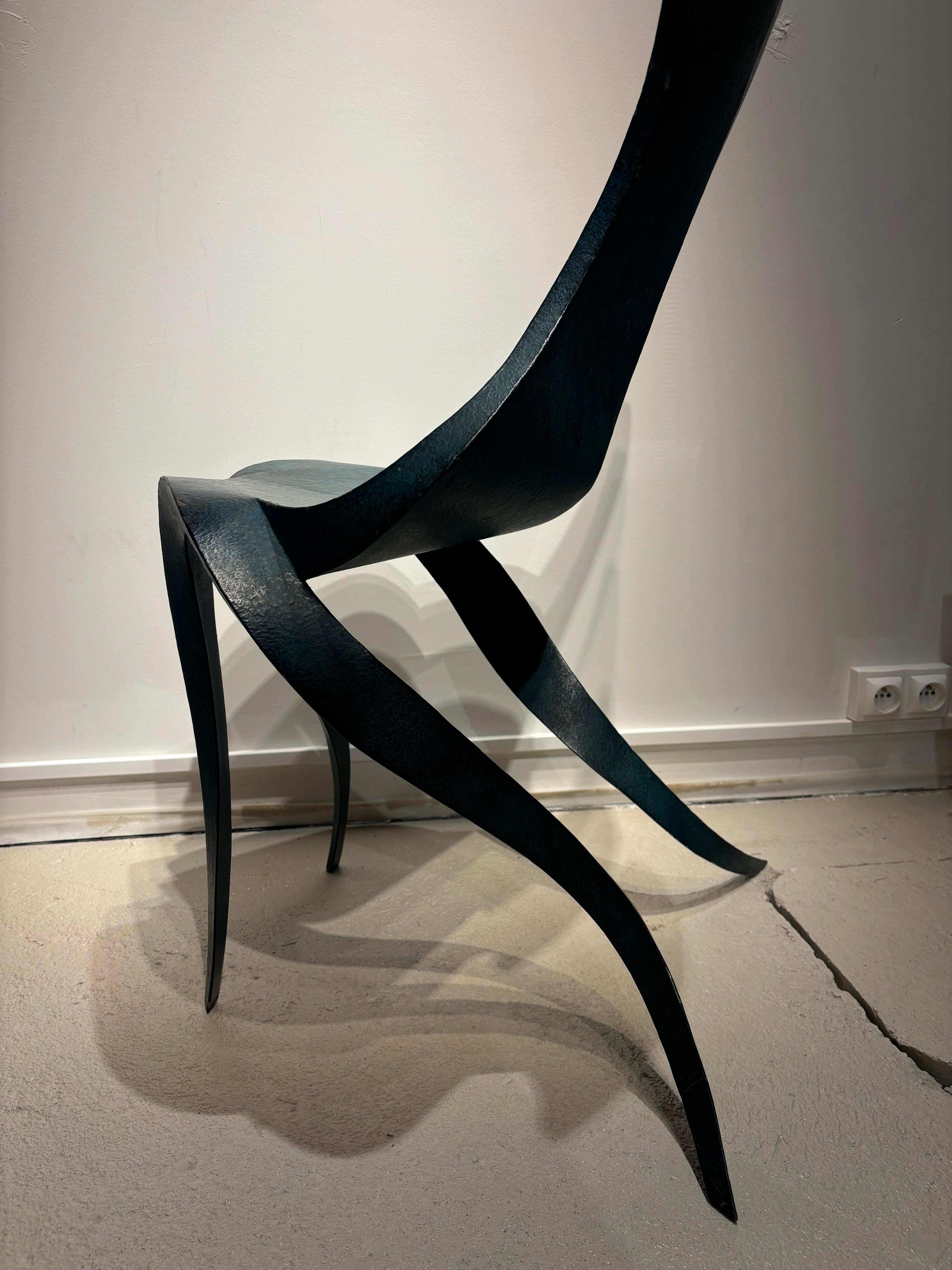 Fine XX secolo Sedie scultoree di Yves Pagart in vendita