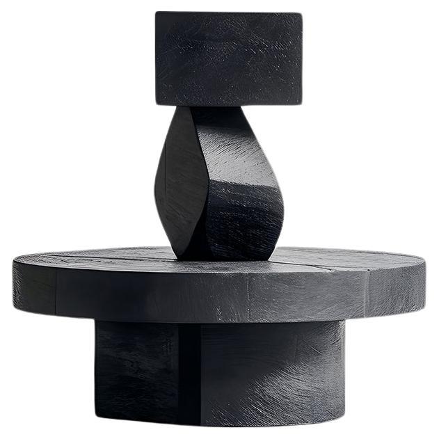 Skulpturaler Chic Unseen Force #16 Tisch aus Massivholz von Joel Escalona, Art Decor im Angebot