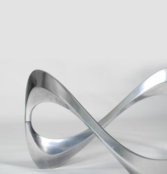 Sculptural Chrome Coffee or Side Table by Knut Hesterberg, 1960