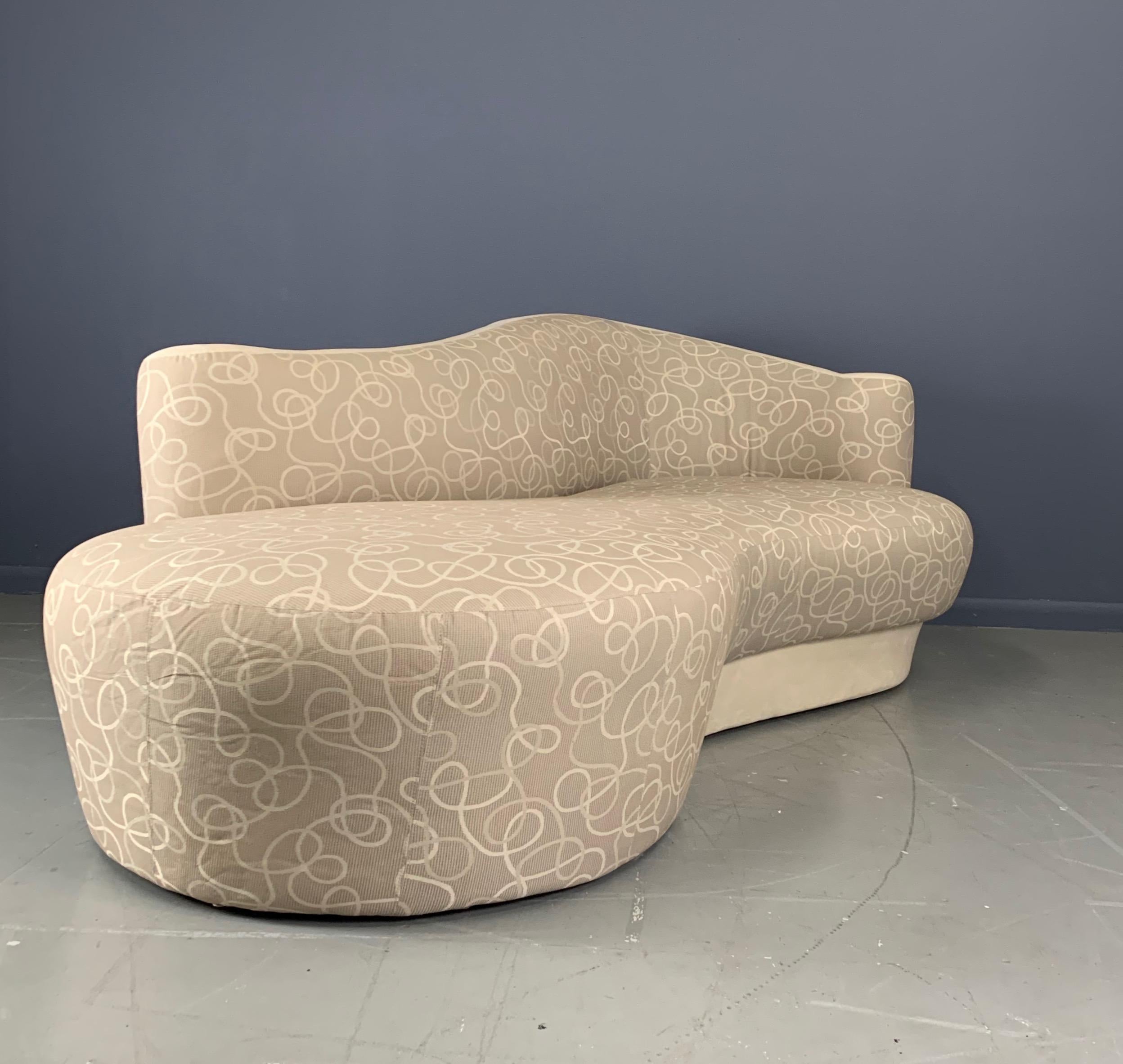 sculptural couch