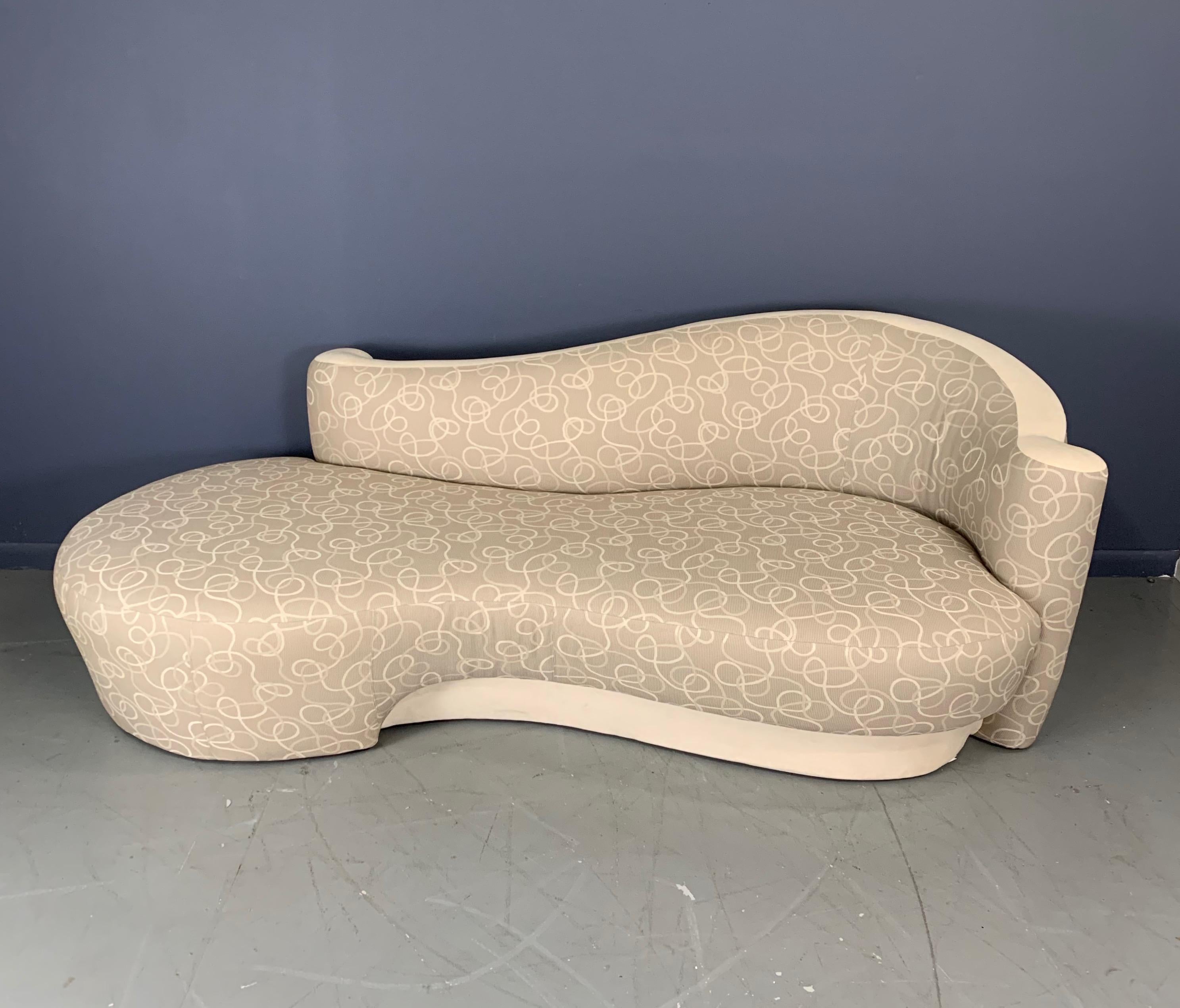 Sculptural Cloud Sofa a Pair by Weiman In Good Condition In Philadelphia, PA