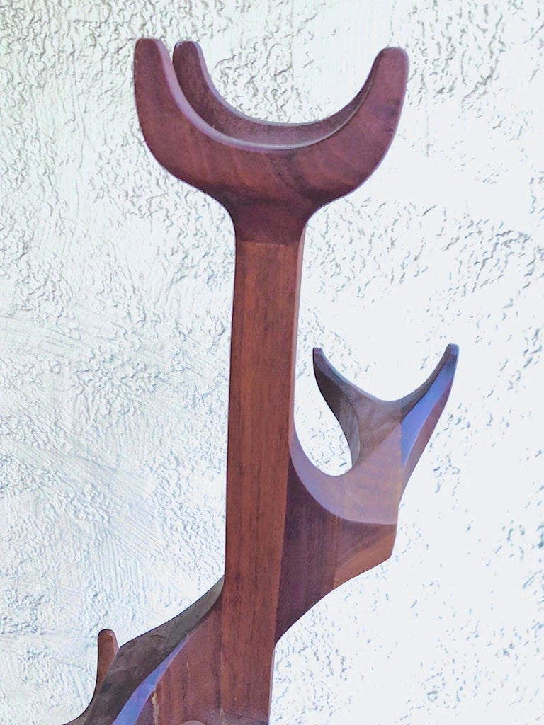 Sculptural Coat rack by Designer Craftsman Ed Livingston for Archotypo Studio at 1stDibs