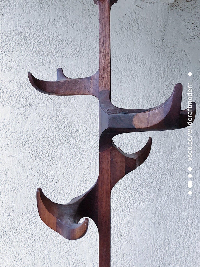 Sculptural Coat rack by Designer Craftsman Ed Livingston for Archotypo