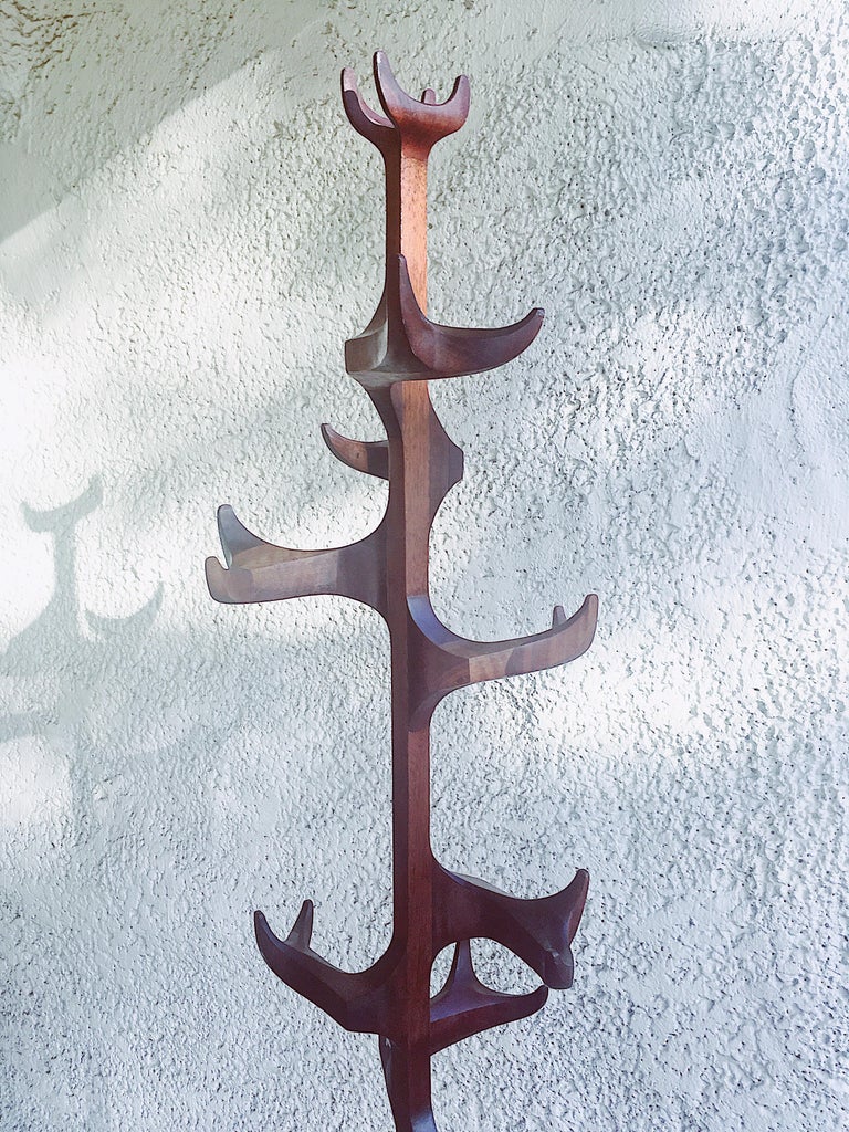 Sculptural Coat rack by Designer Craftsman Ed Livingston for Archotypo