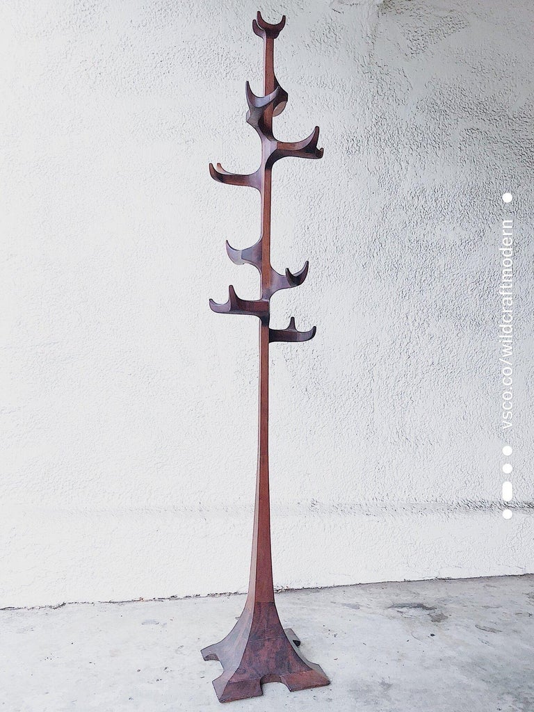 Sculptural Coat rack by Designer Craftsman Ed Livingston for Archotypo
