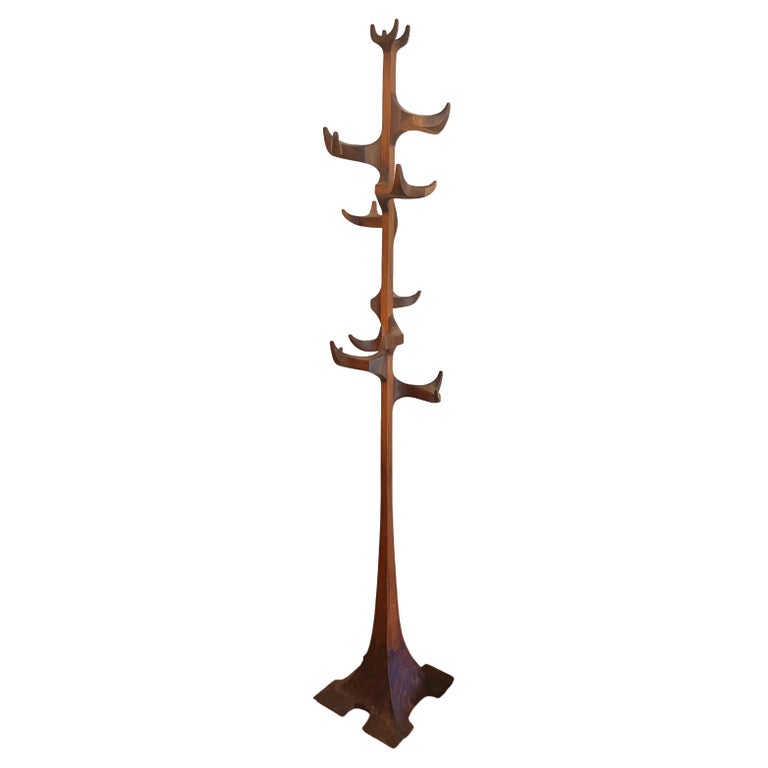 Sculptural Coat rack by Designer Craftsman Ed Livingston for Archotypo Studio at 1stDibs