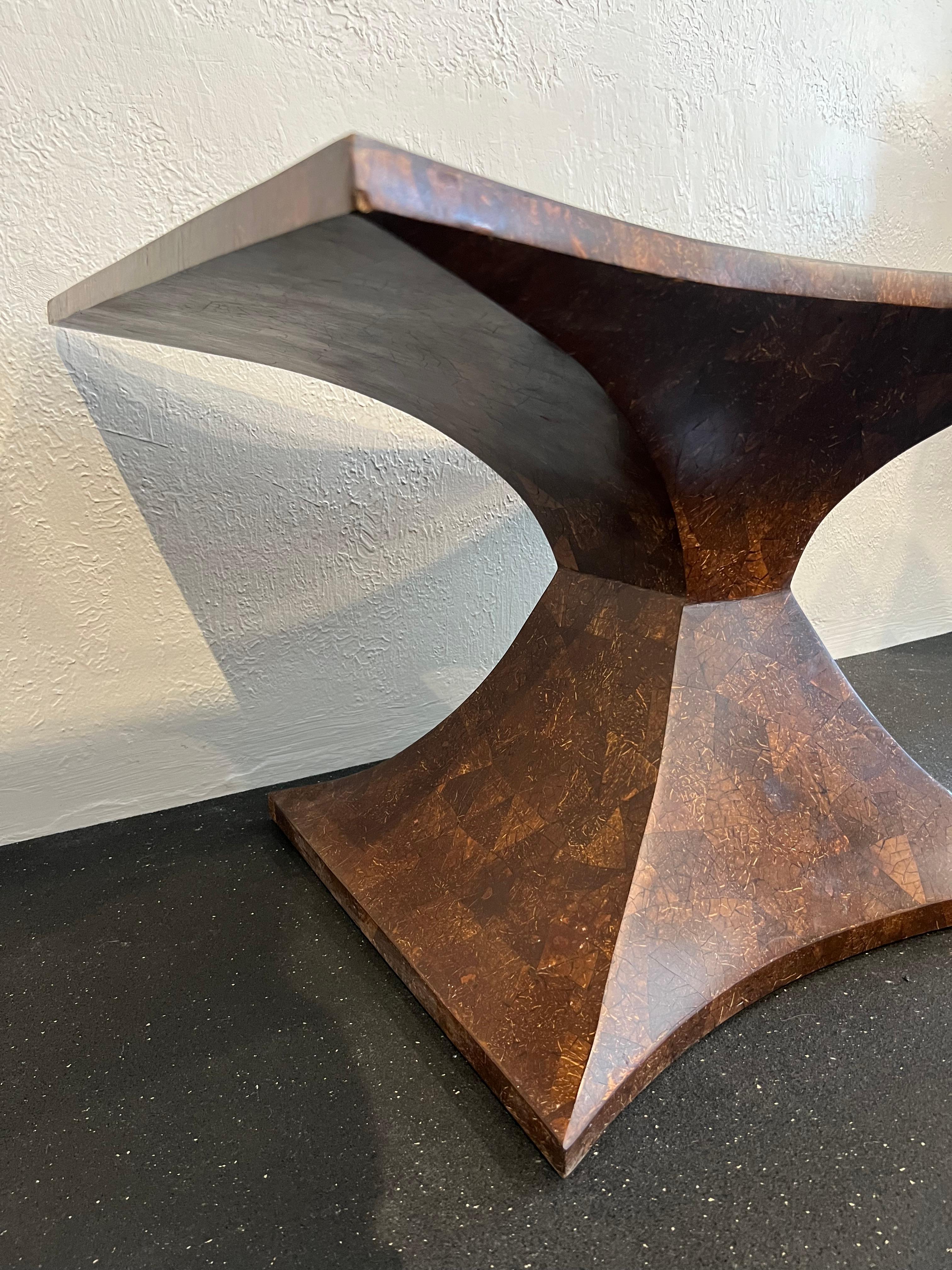 Sculptural Coconut Shell Occasional Table 4