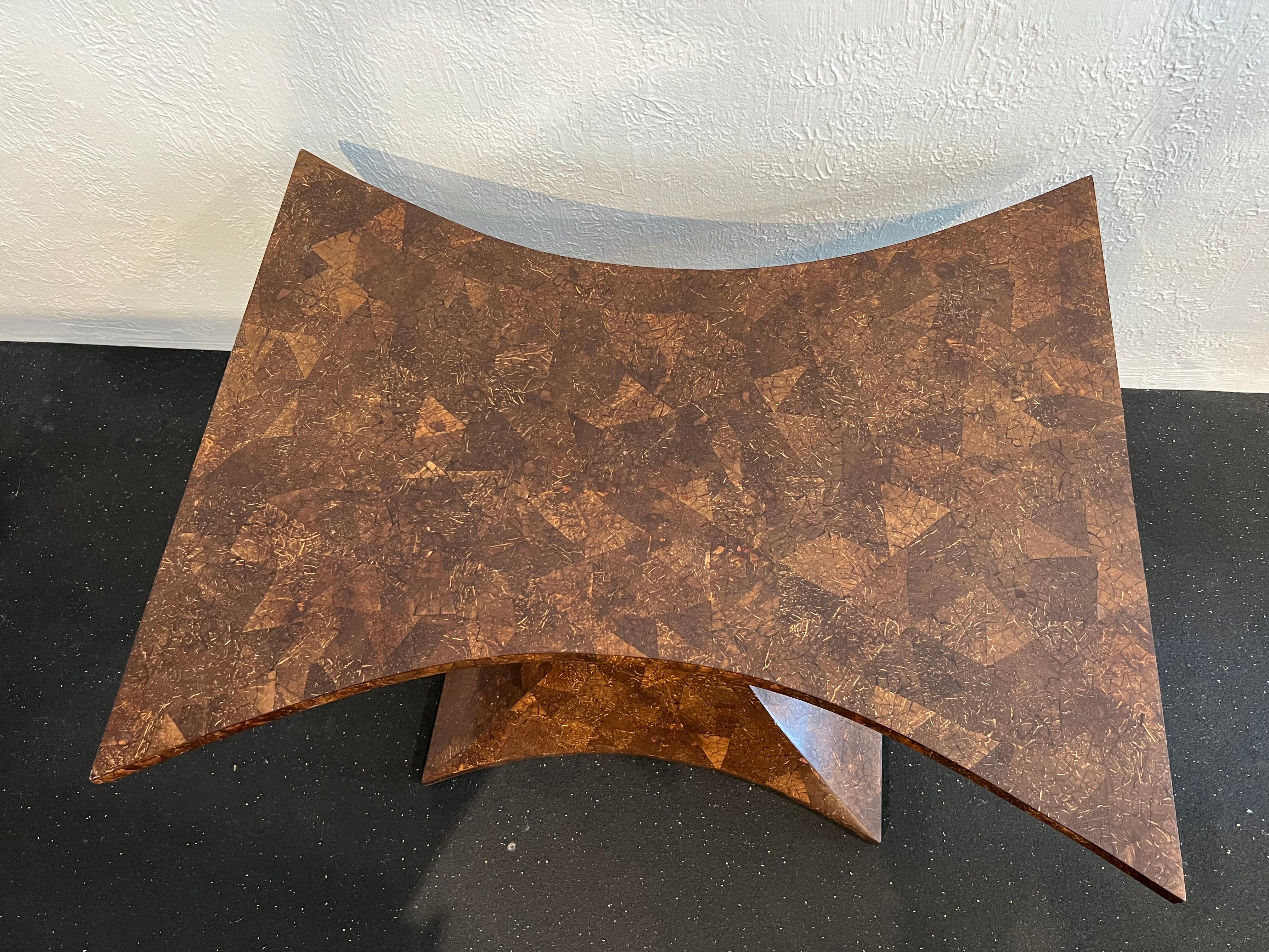 Sculptural Coconut Shell Occasional Table 5