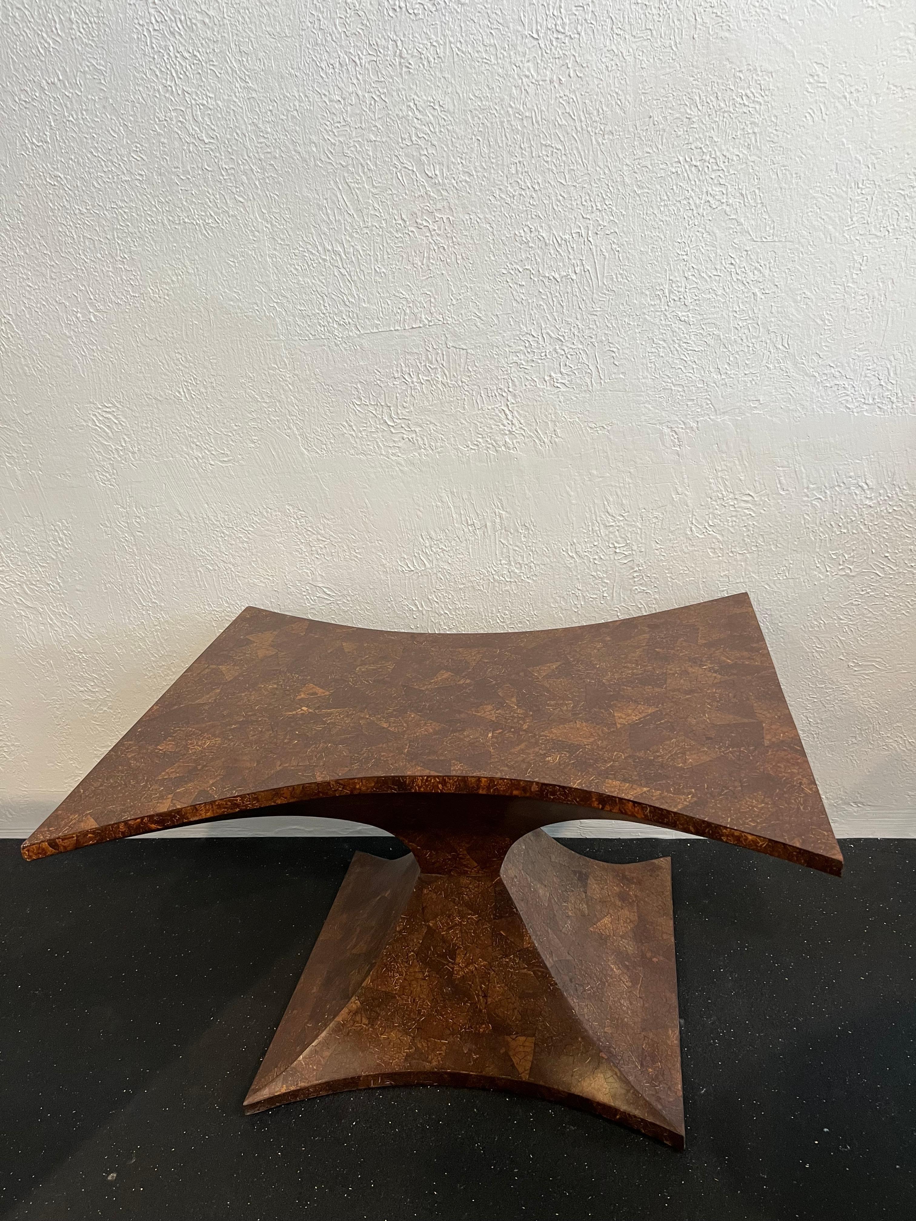 Sculptural Coconut Shell Occasional Table 1