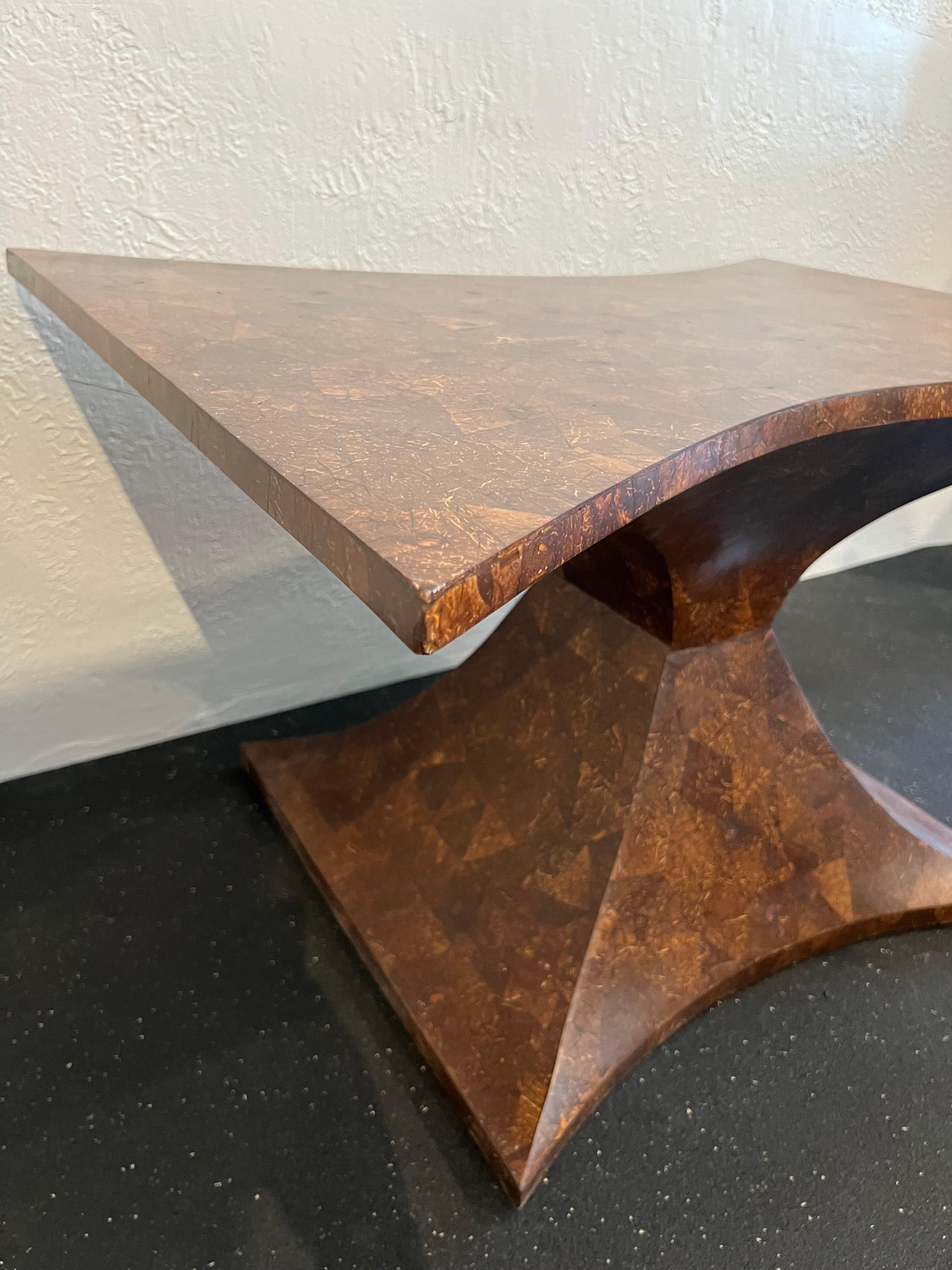 Sculptural Coconut Shell Occasional Table 3