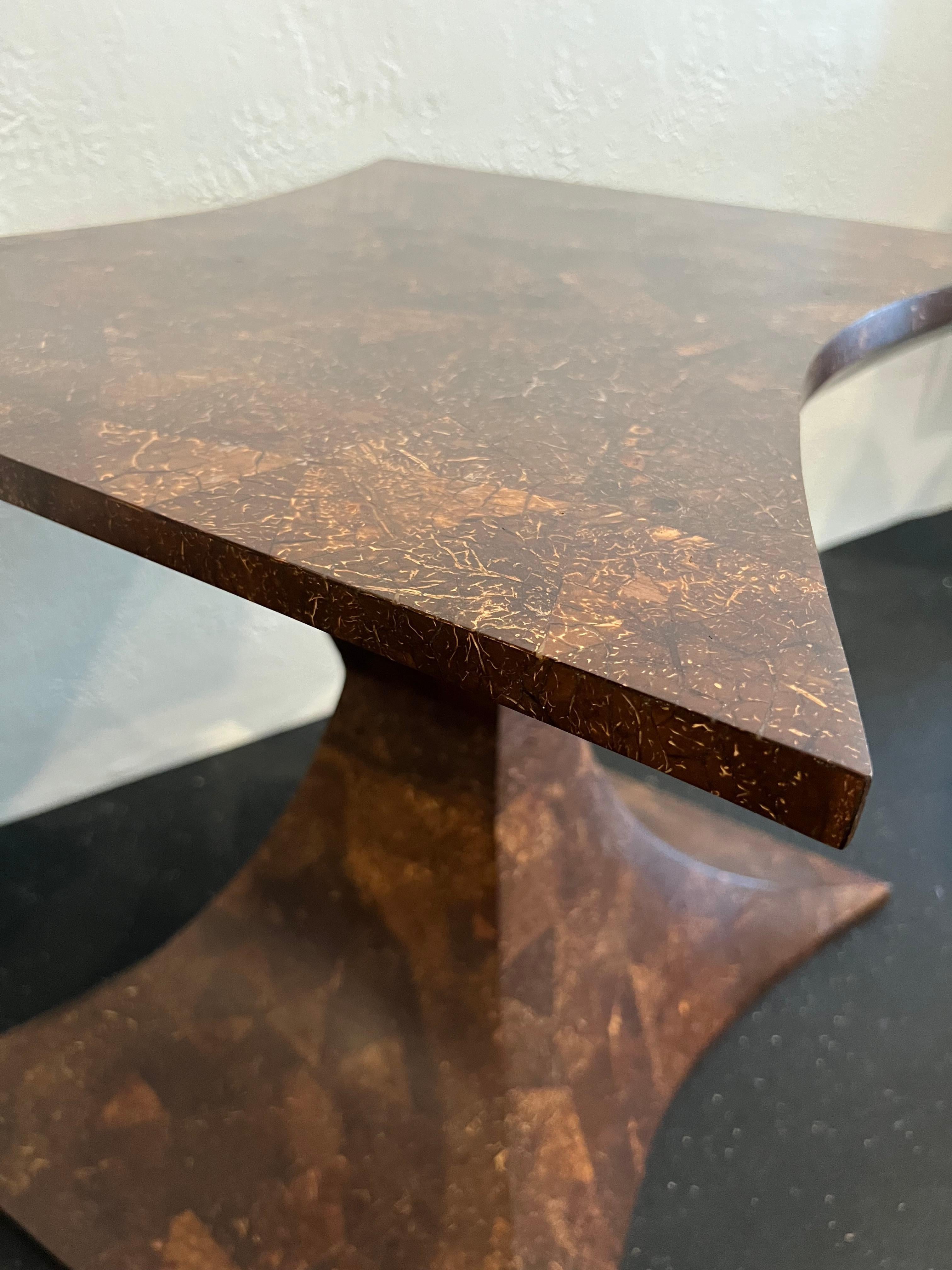Sculptural Coconut Shell Side Table 2