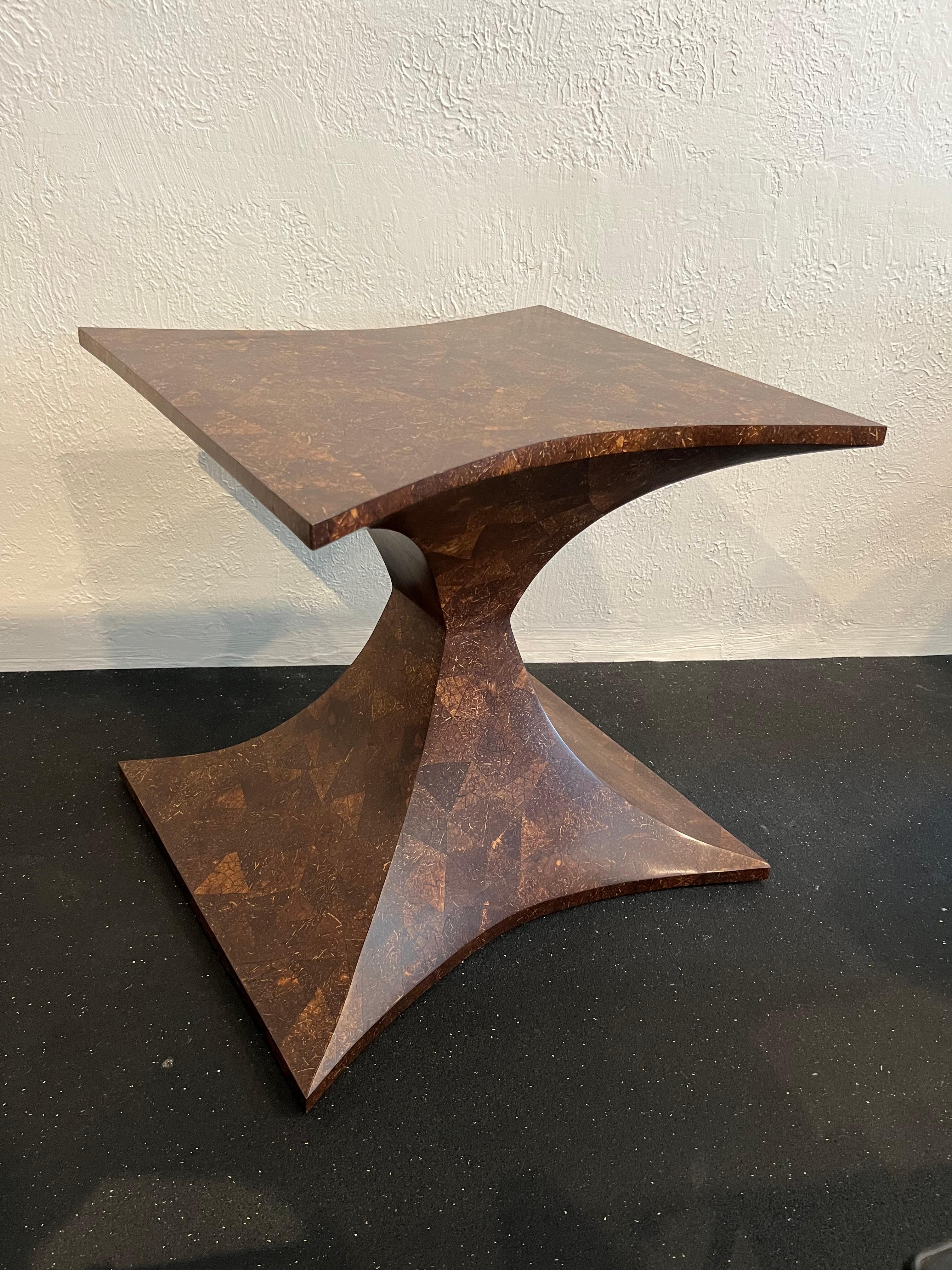 Late 20th Century Sculptural Coconut Shell Side Table