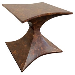 Sculptural Coconut Shell Side Table