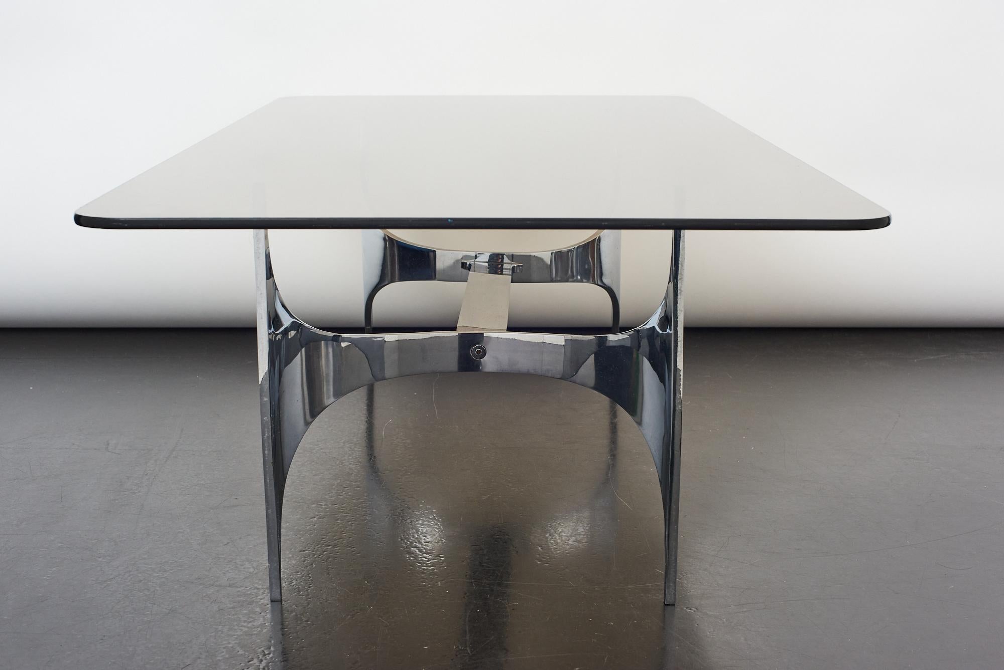 Late 20th Century Sculptural Coffee Table Attributed to Knut Hesterberg for Ronald Schmitt For Sale