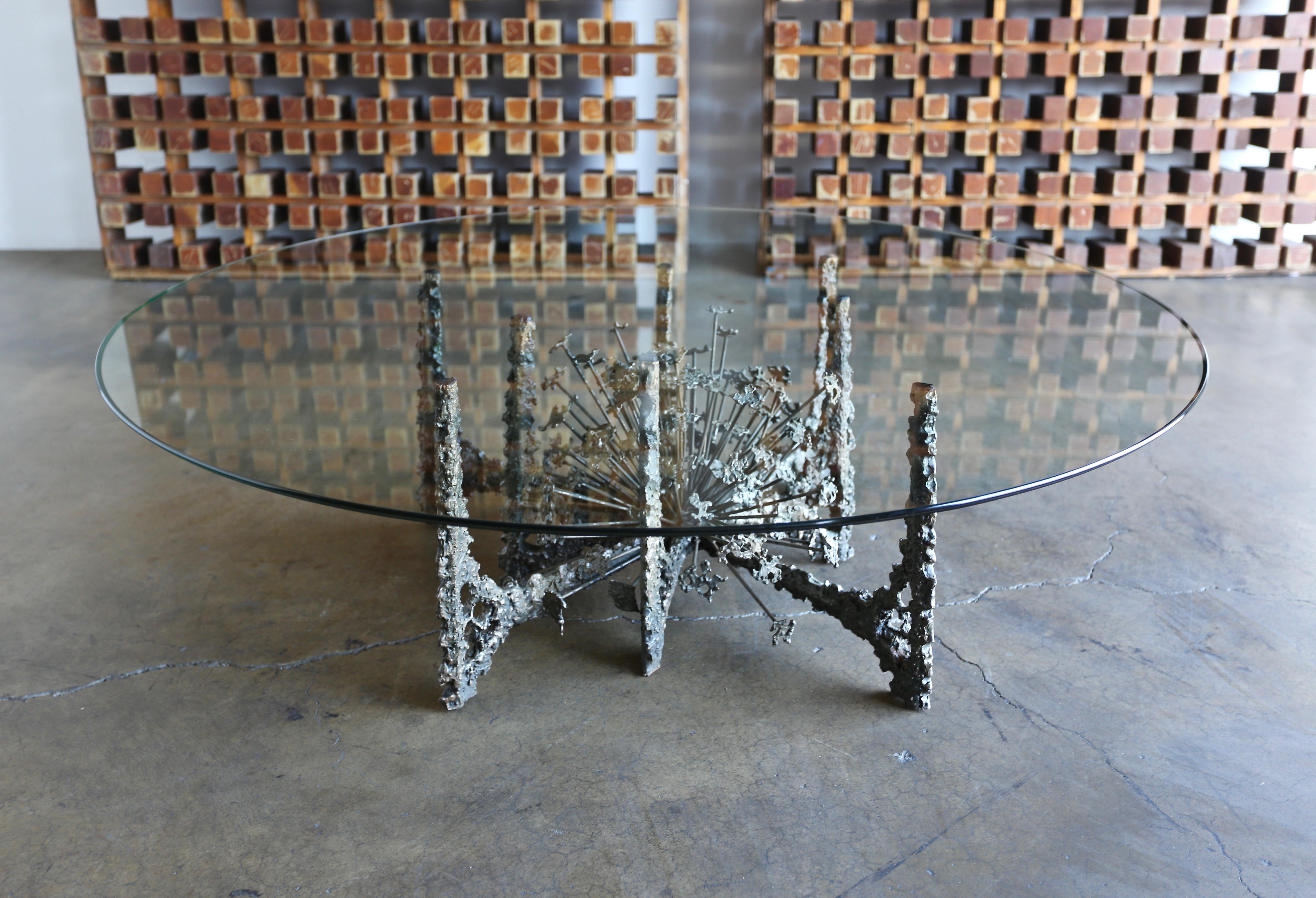 American Sculptural Coffee Table by Daniel Gluck