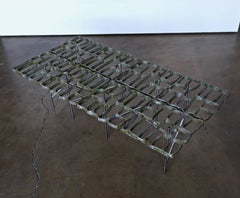 Sculptural Coffee Table by Donald Drumm