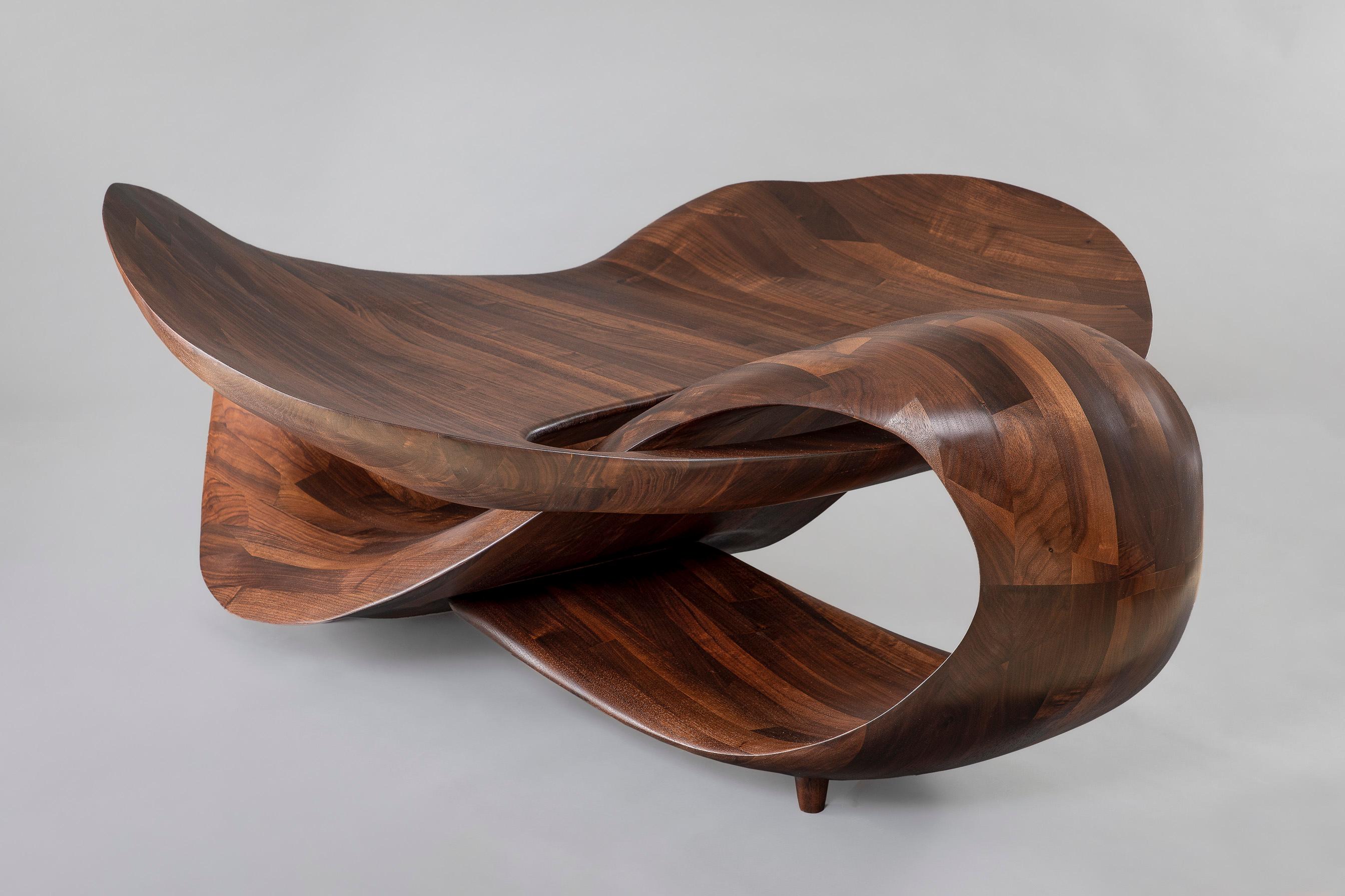 Modern Sculptural Coffee Table by Gildas Berthelot