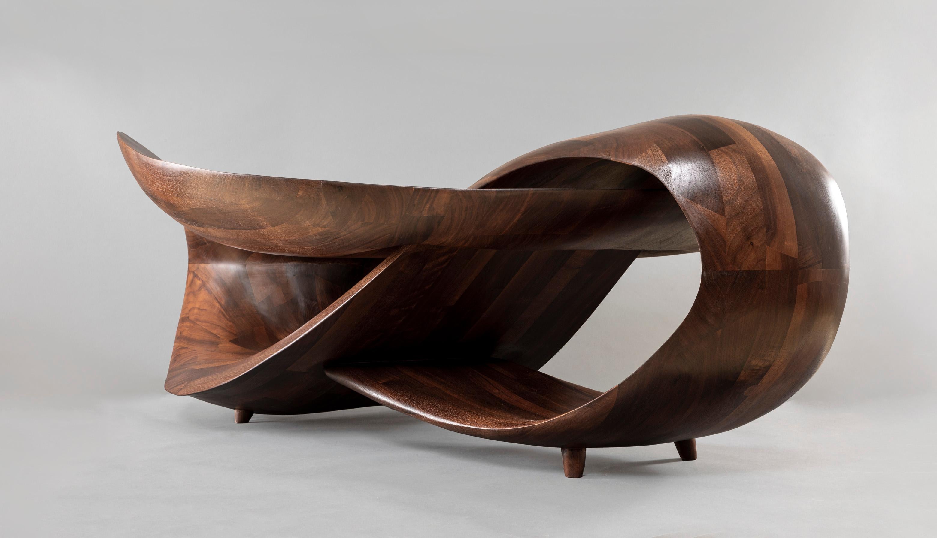 Contemporary Sculptural Coffee Table by Gildas Berthelot